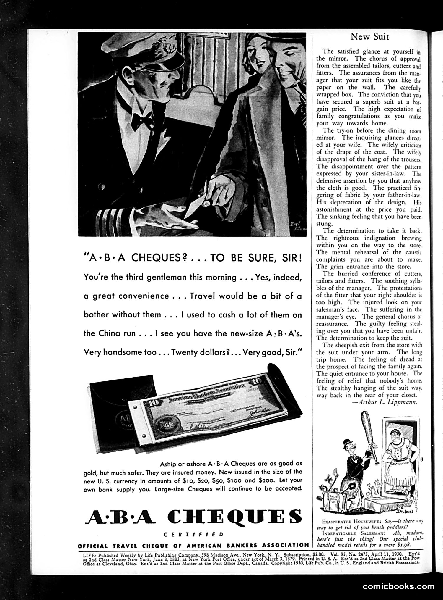 Life — April 11, 1930 — page 4: Life, 1930-04-11