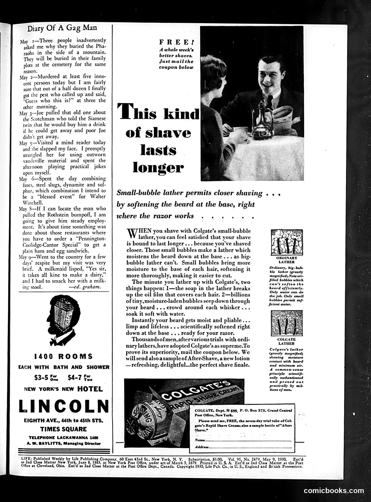 Life — May 9, 1930 — page 3: Life, 1930-05-09