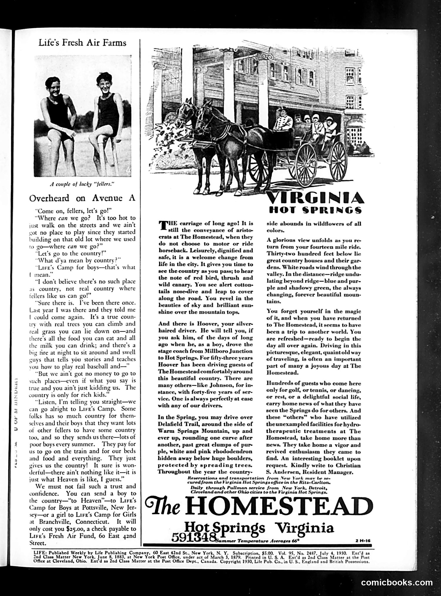 Life — July 4, 1930 — page 3: Life, 1930-07-04