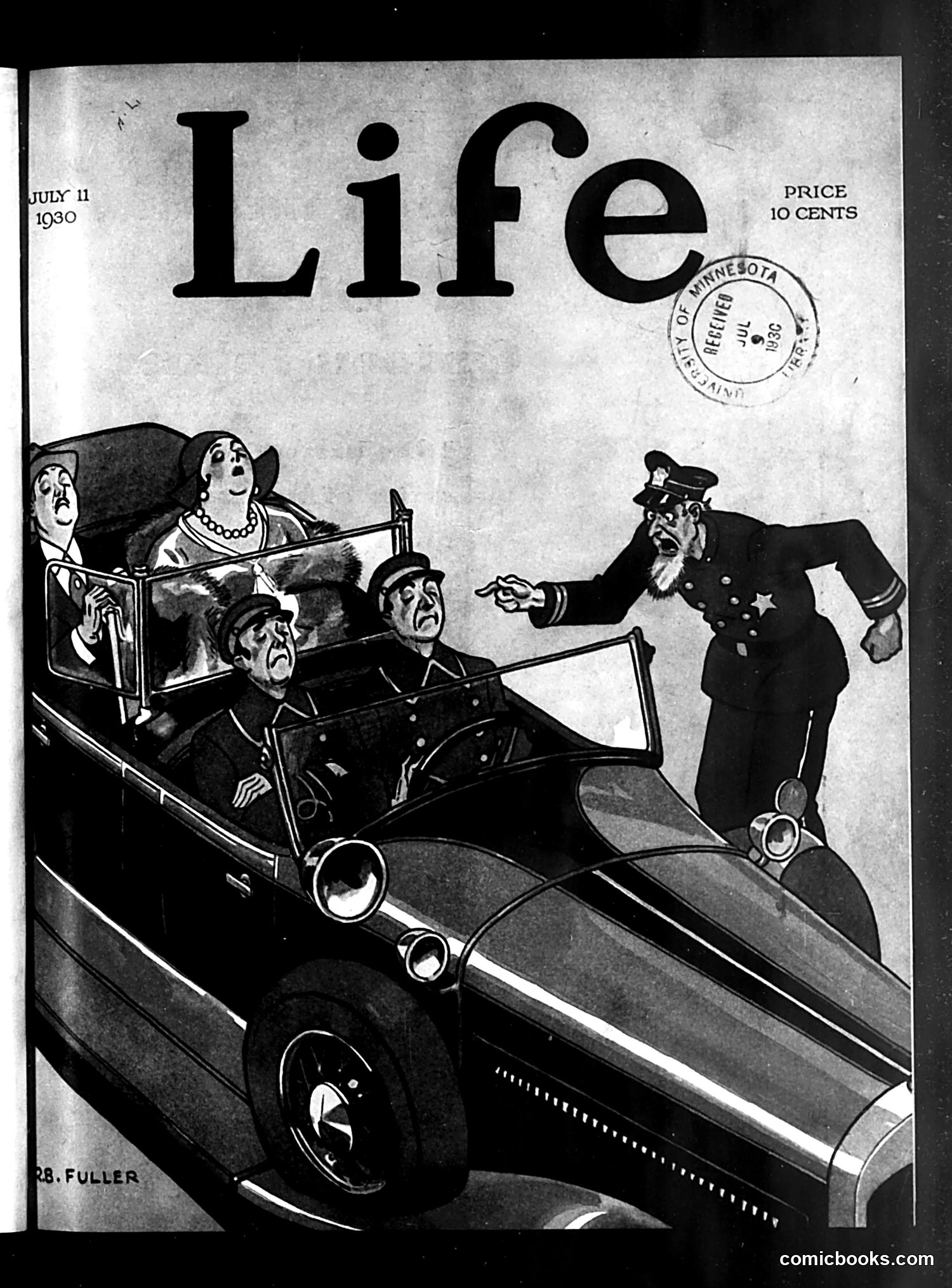 Life — July 11, 1930 — page 1: Life, 1930-07-11