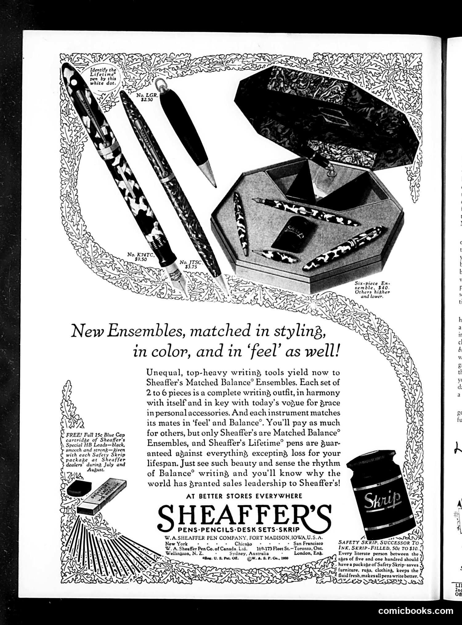 Life — July 18, 1930 — page 2: Life, 1930-07-18