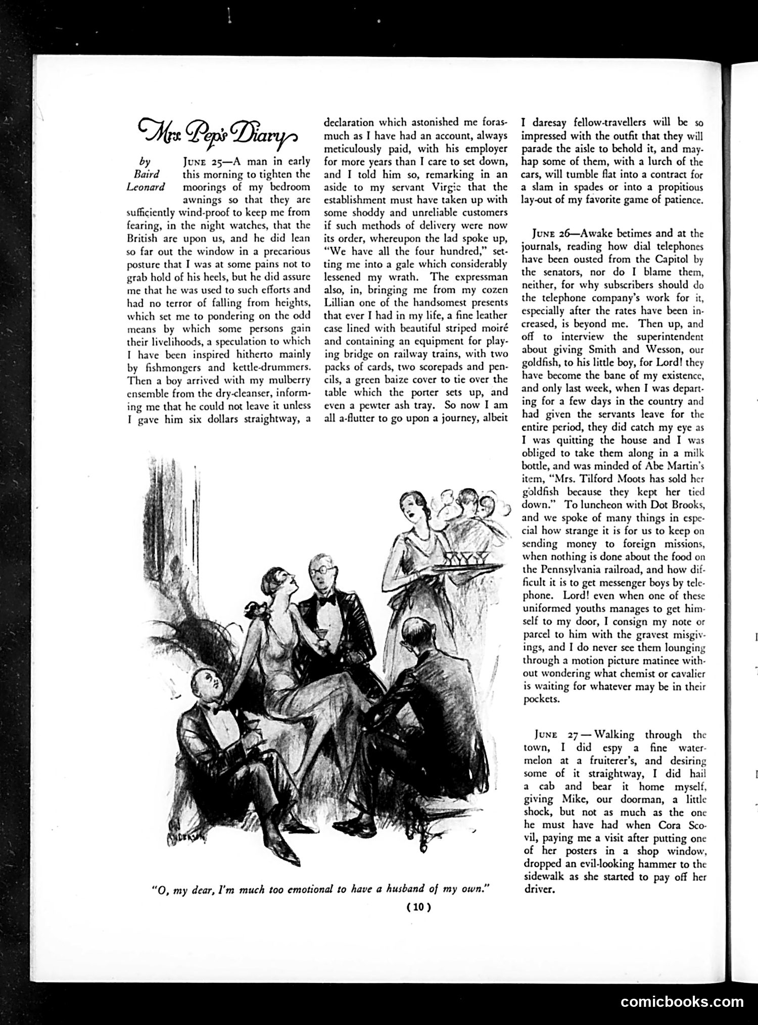 Life — July 18, 1930 — page 12: Life, 1930-07-18