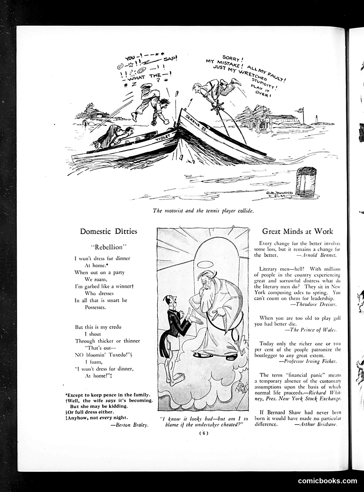 Life — August 8, 1930 — page 8: Life, 1930-08-08