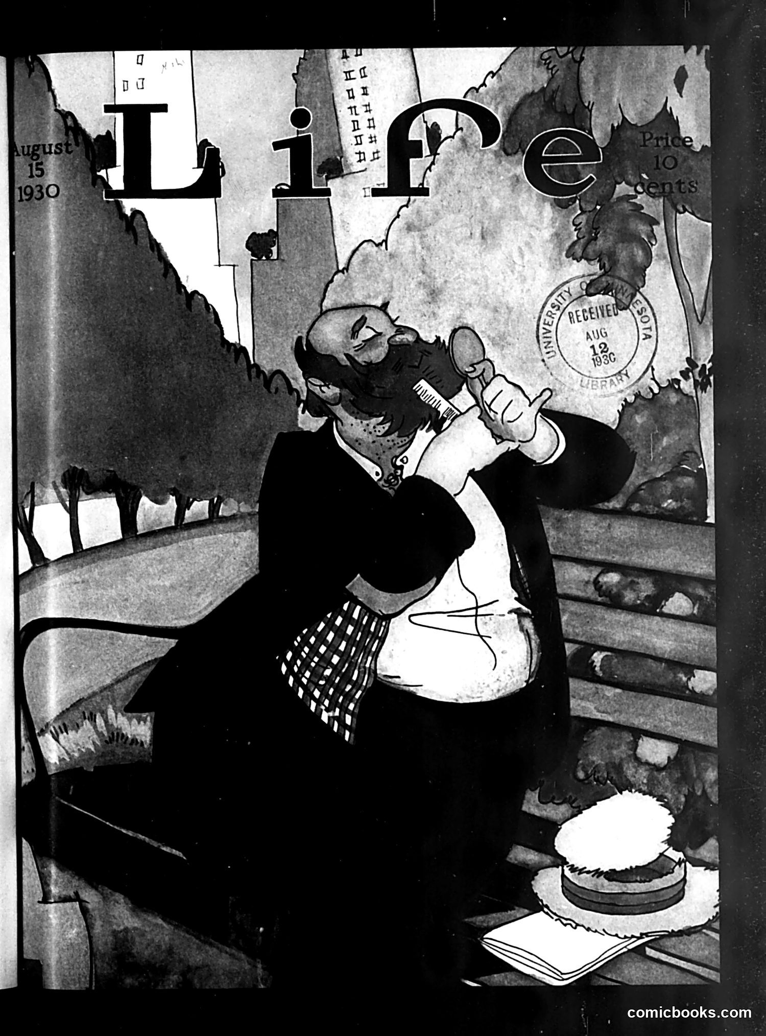 Life — August 15, 1930 — page 1: Life, 1930-08-15
