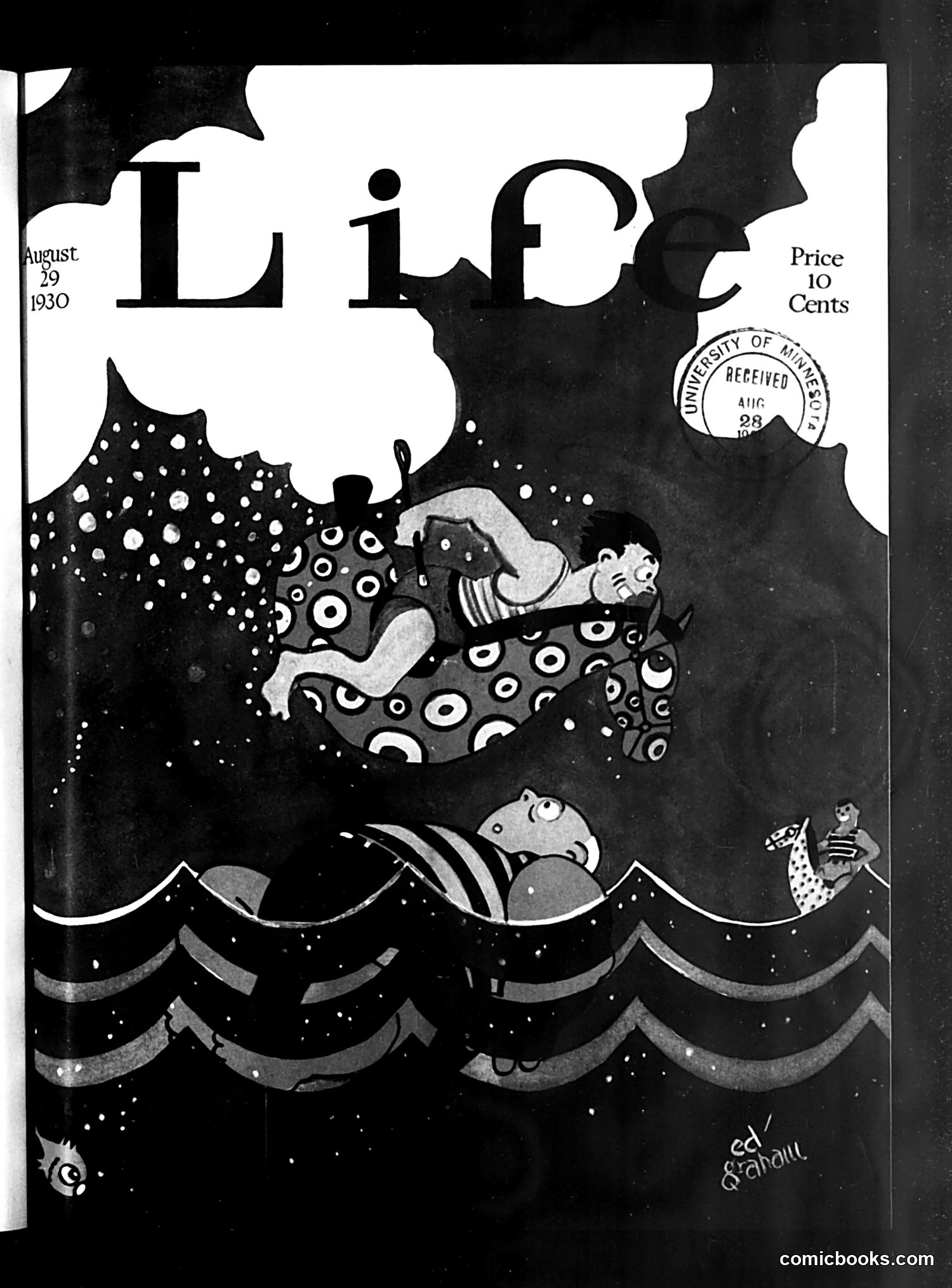 Life — August 29, 1930 — page 1: Life, 1930-08-29