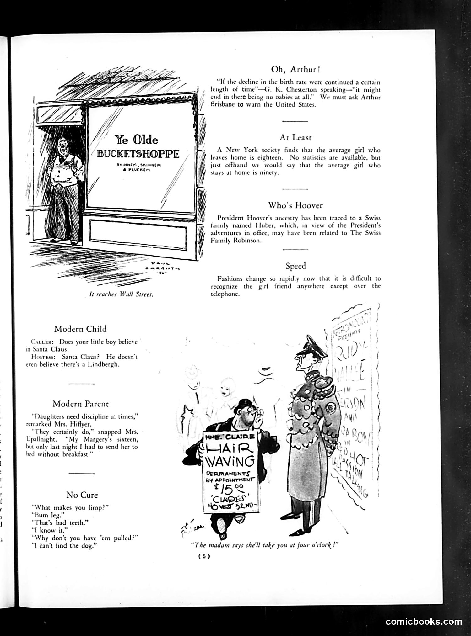 Life — September 5, 1930 — page 7: Life, 1930-09-05