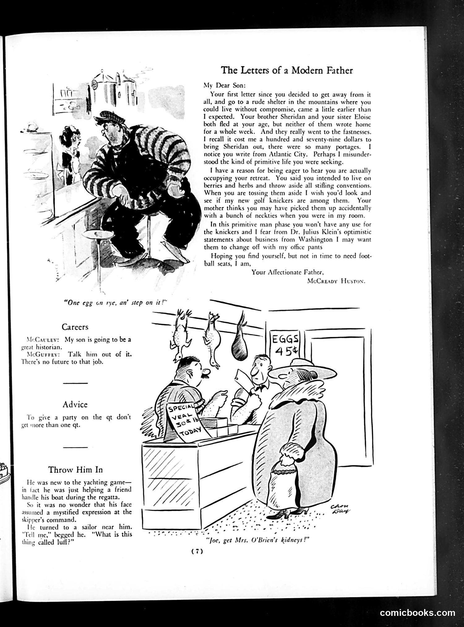 Life — September 5, 1930 — page 9: Life, 1930-09-05
