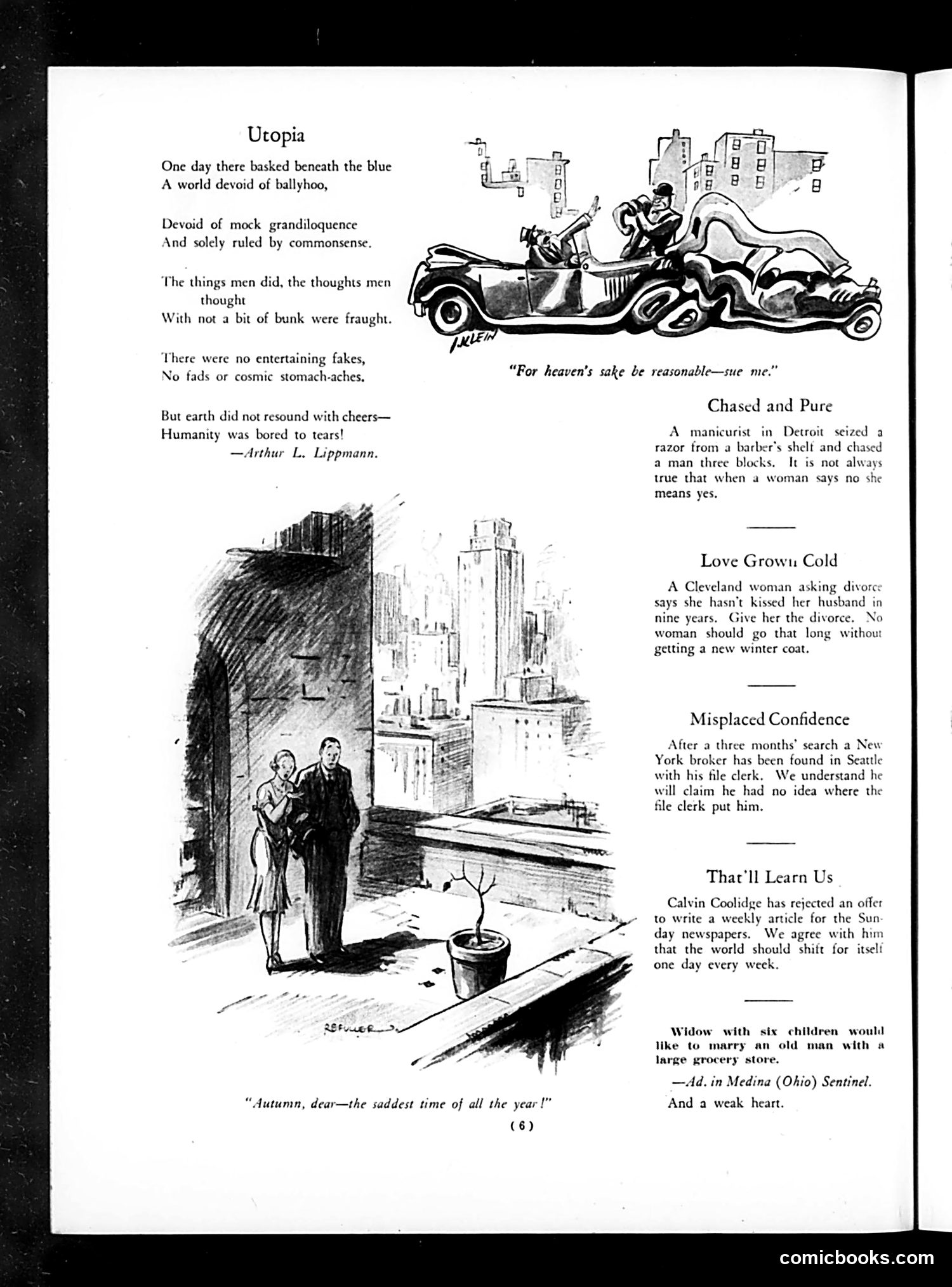 Life — October 31, 1930 — page 8: Life, 1930-10-31