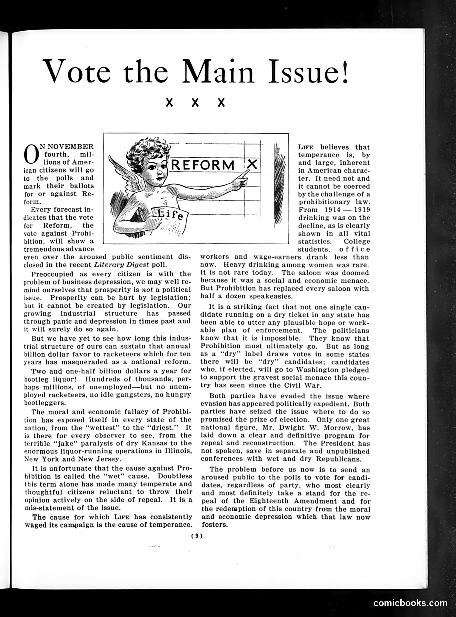 Life — October 31, 1930 — page 11: Life, 1930-10-31