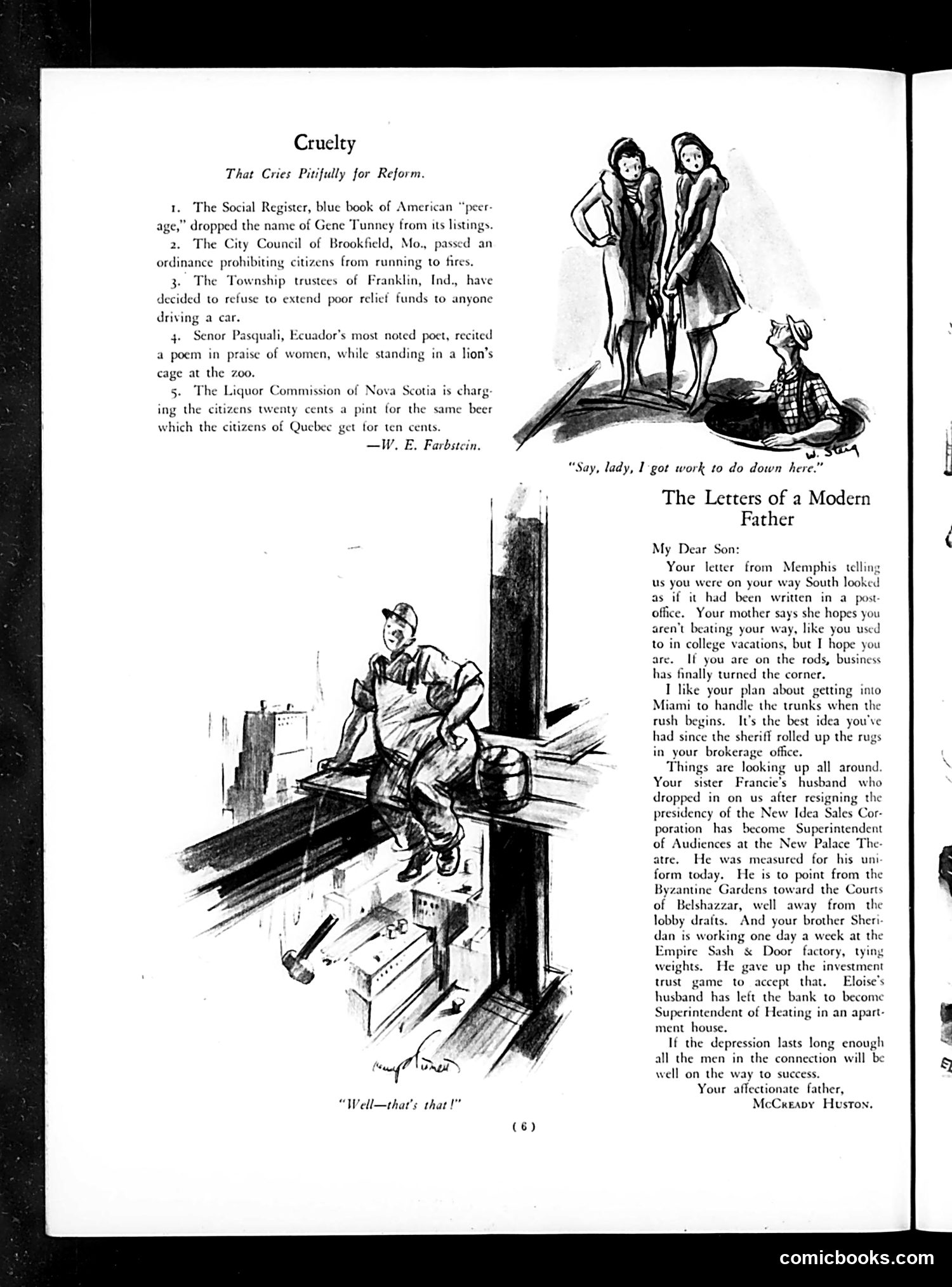 Life — November 21, 1930 — page 8: Life, 1930-11-21
