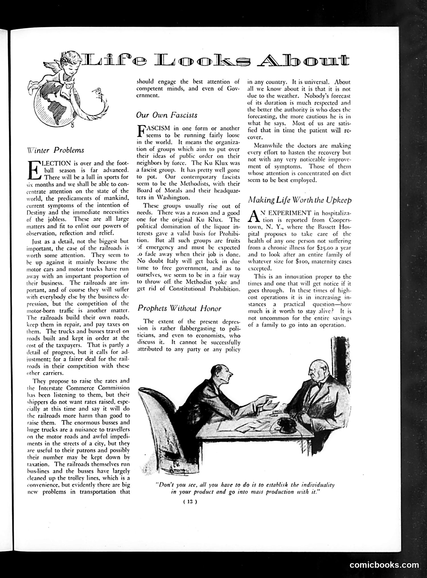 Life — November 21, 1930 — page 15: Life, 1930-11-21