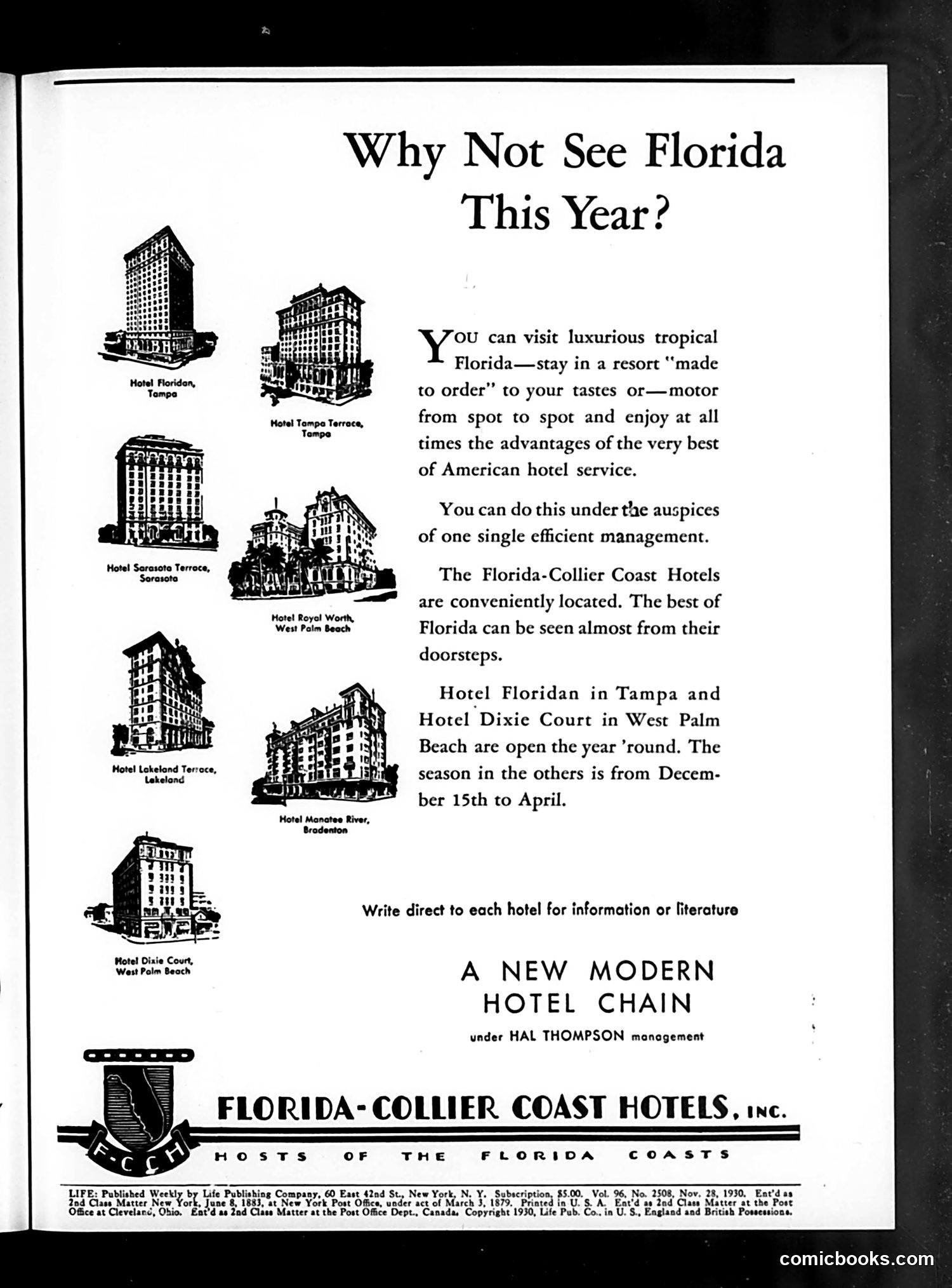 Life — November 28, 1930 — page 3: Life, 1930-11-28