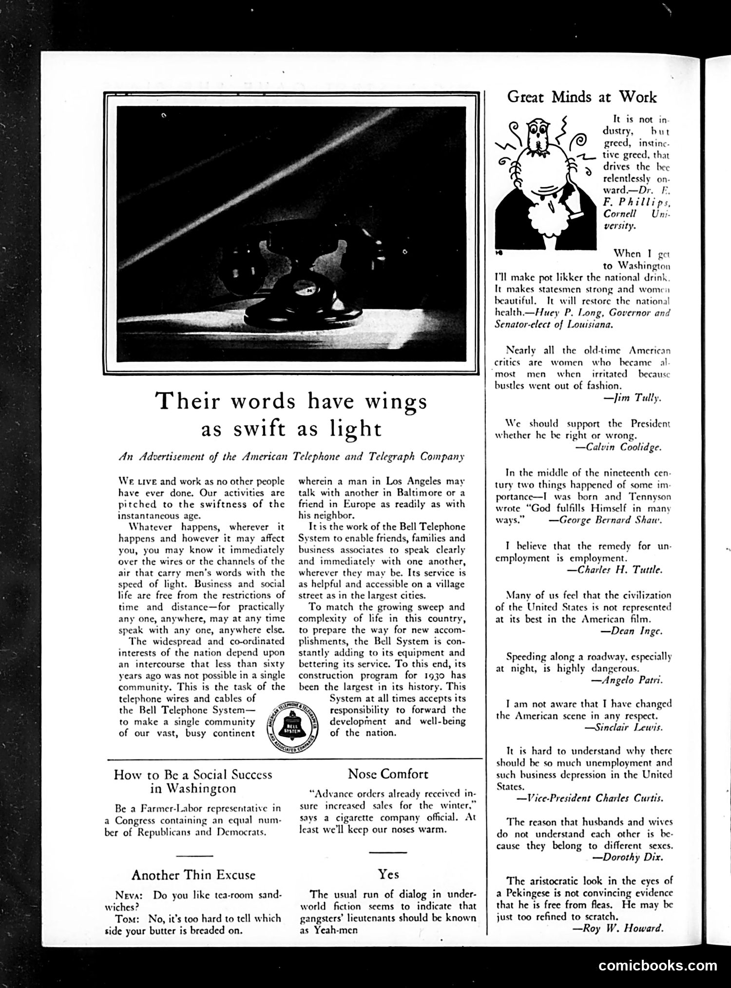 Life — December 5, 1930 — page 8: Life, 1930-12-05