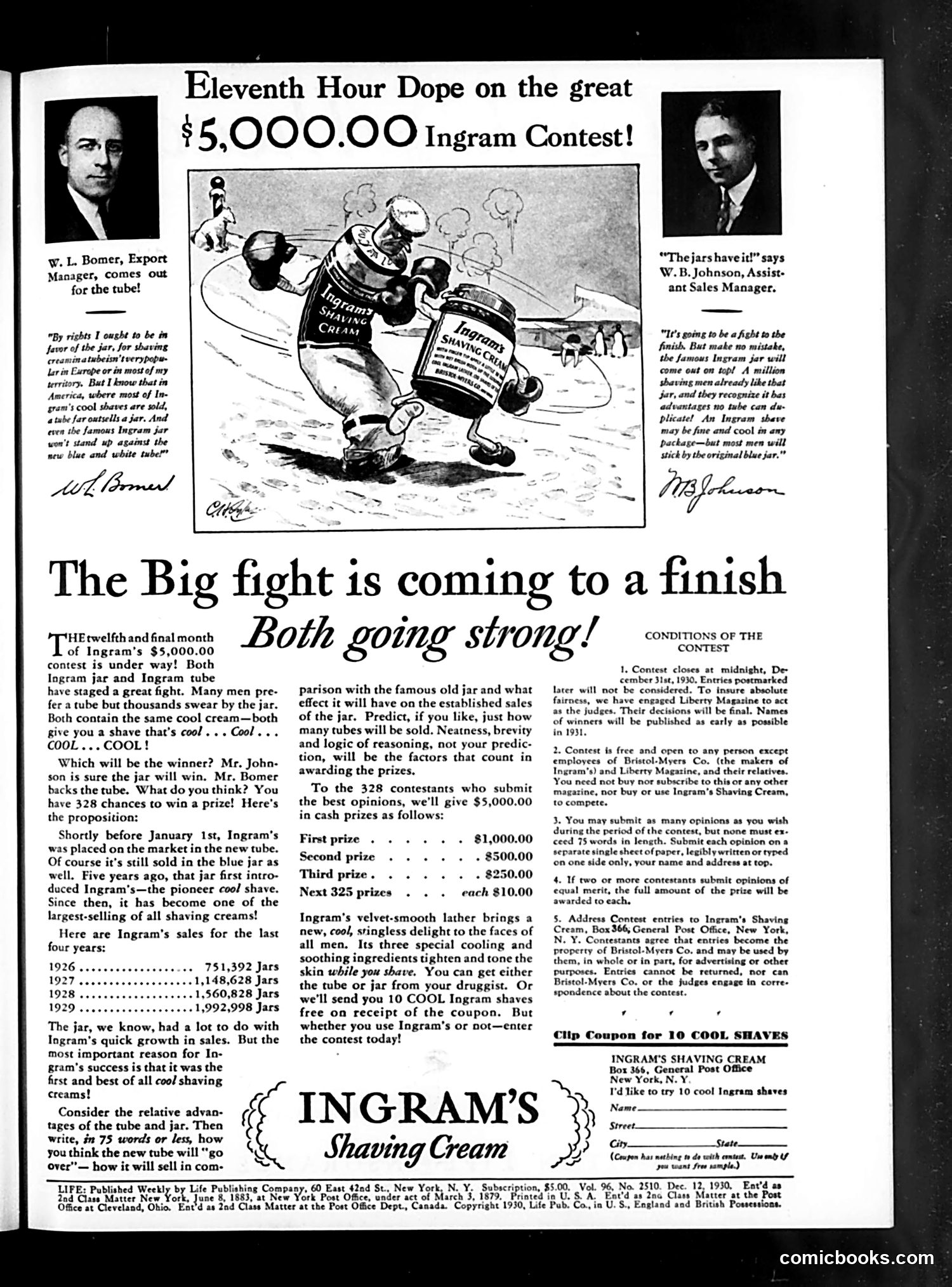 Life — December 12, 1930 — page 3: Life, 1930-12-12
