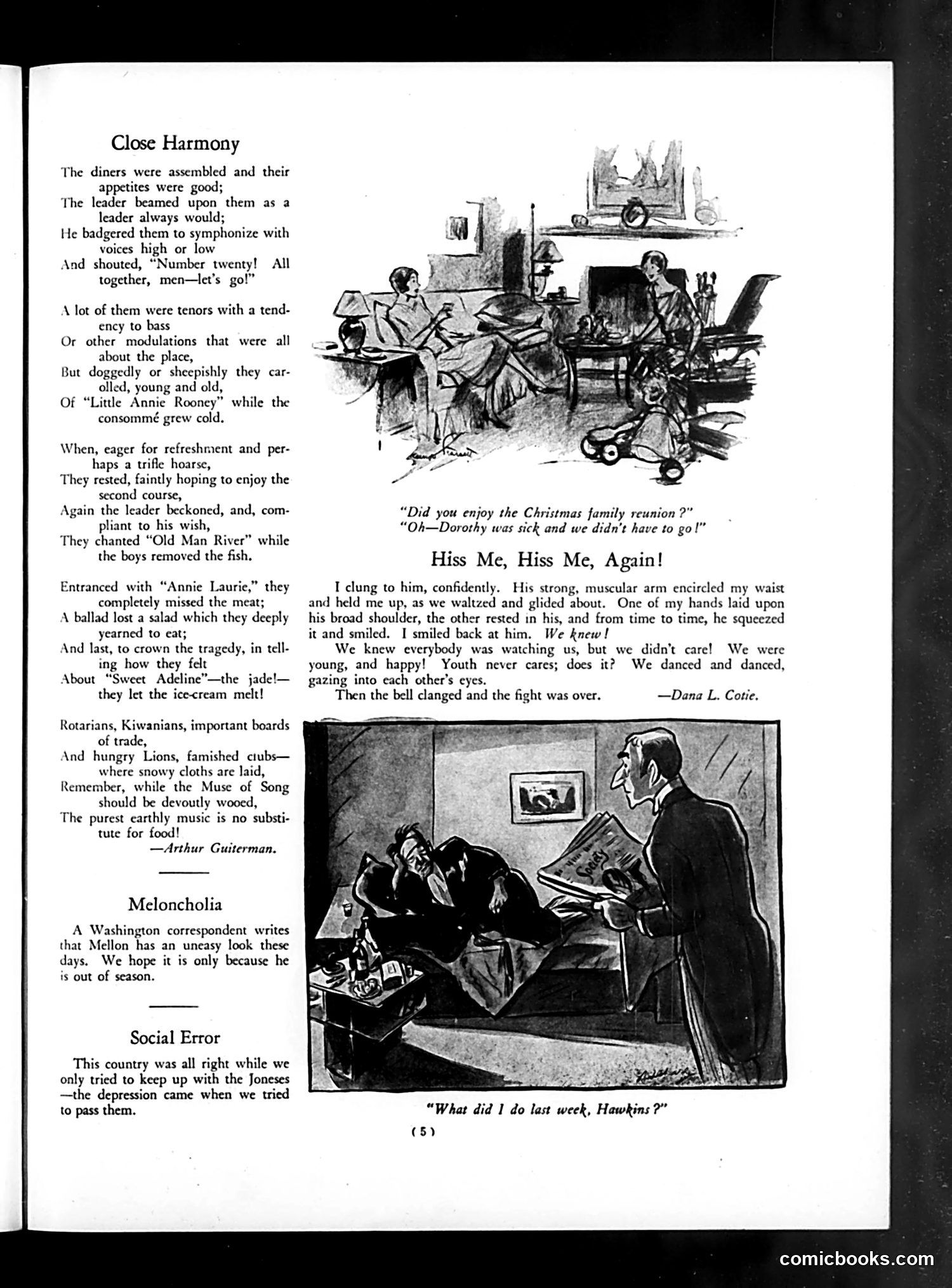 Life — January 2, 1931 — page 7: Life, 1931-01-02
