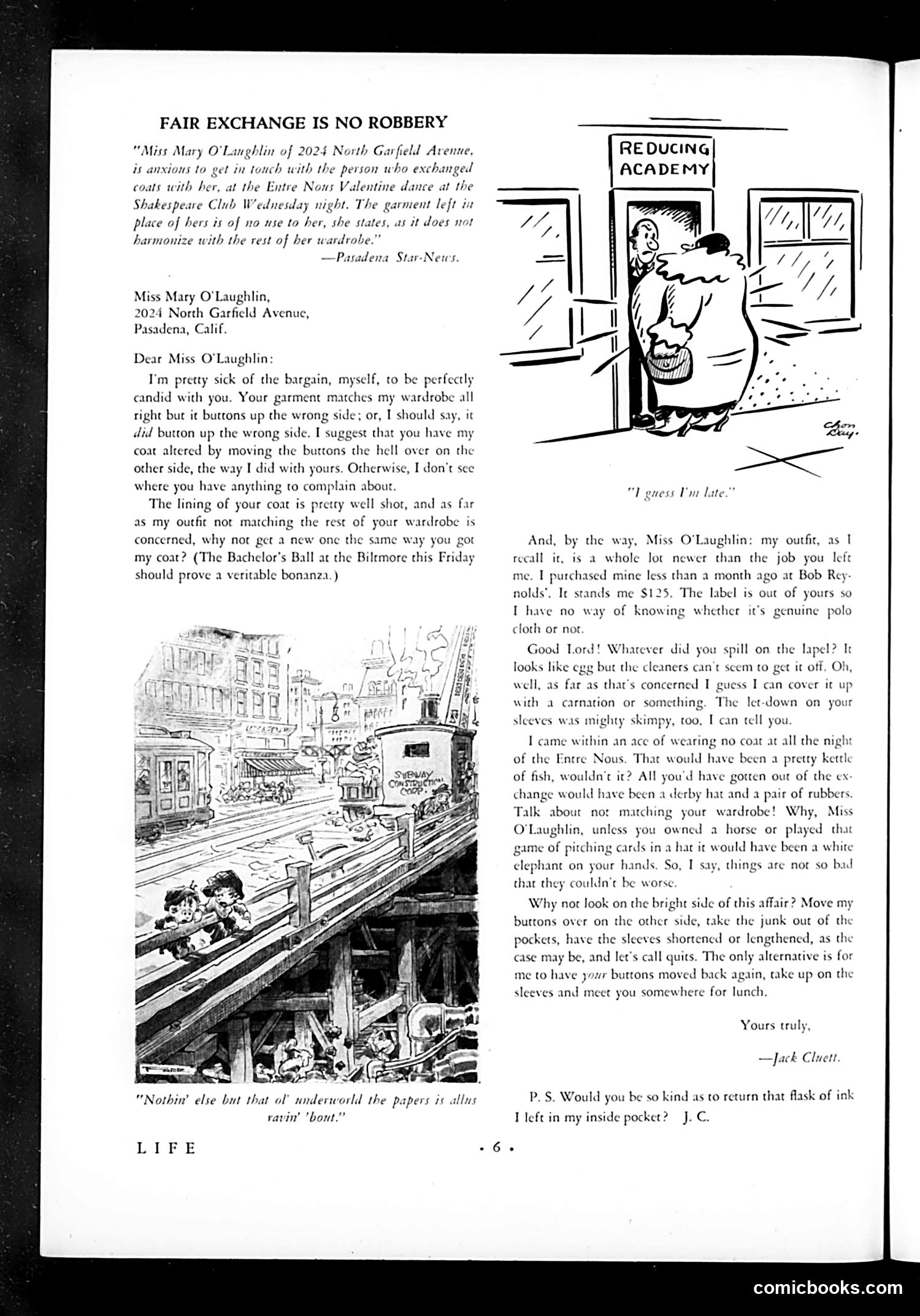 Life — April 3, 1931 — page 8: Life, 1931-04-03