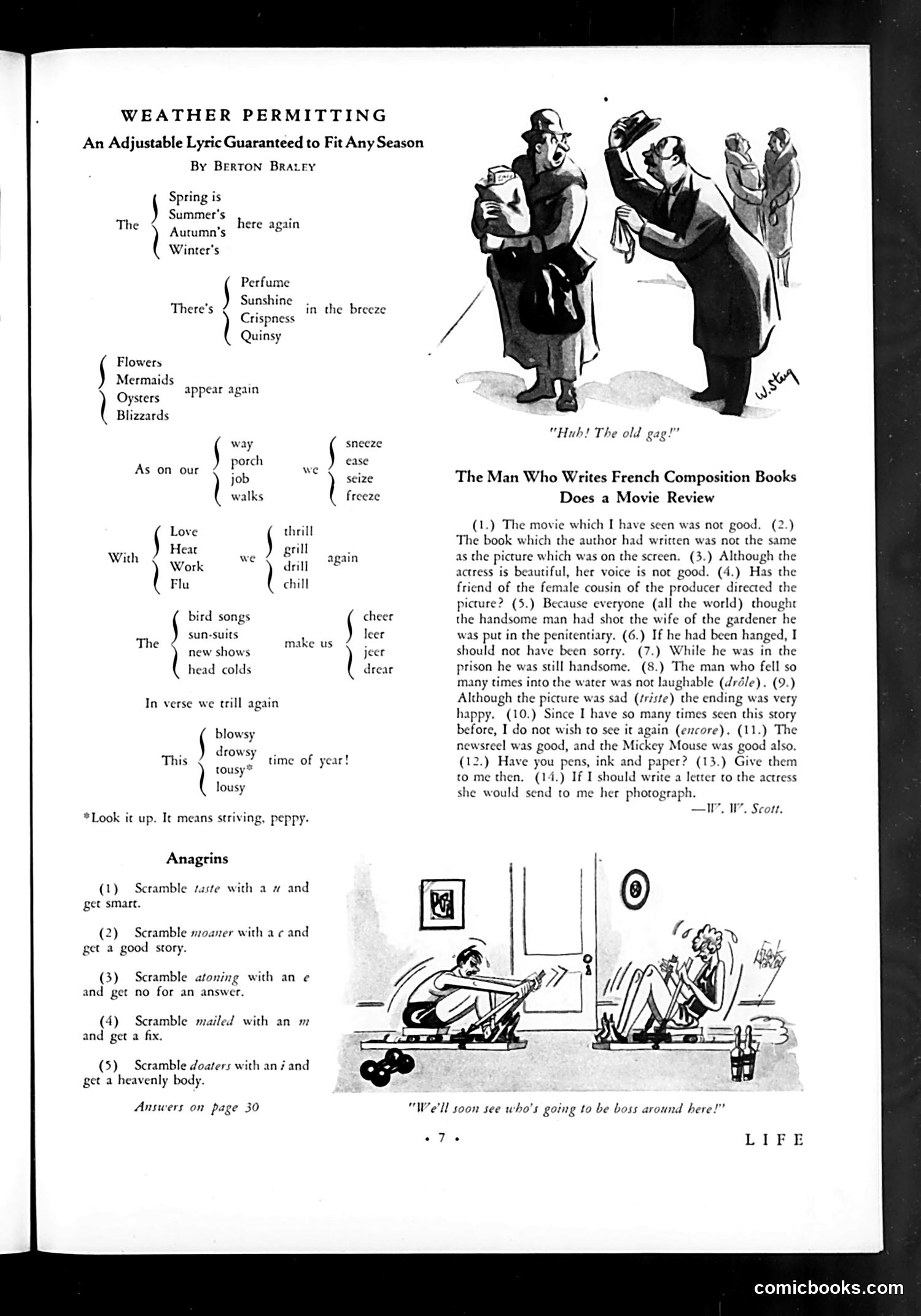 Life — April 3, 1931 — page 9: Life, 1931-04-03