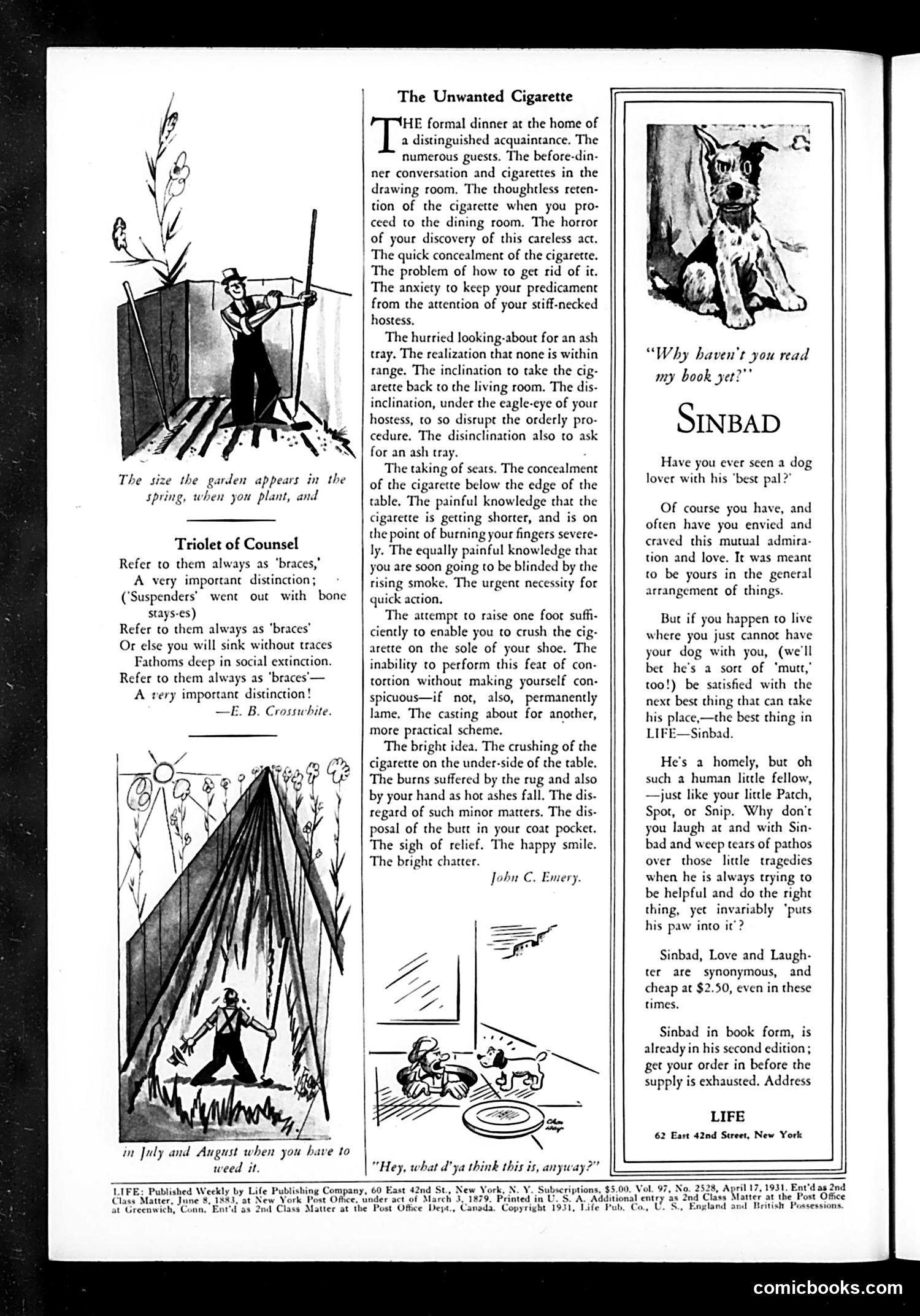 Life — April 17, 1931 — page 4: Life, 1931-04-17