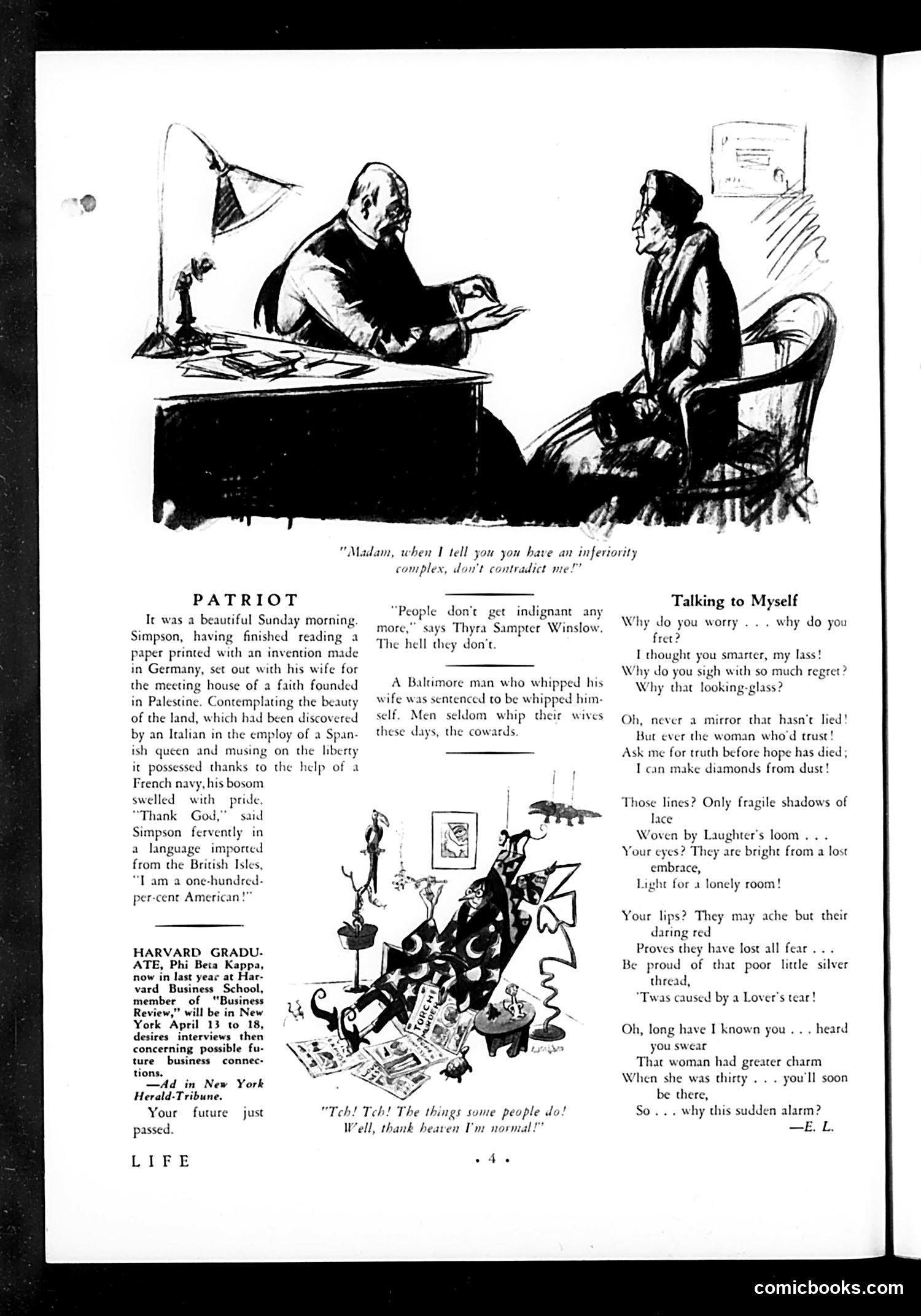 Life — April 24, 1931 — page 6: Life, 1931-04-24