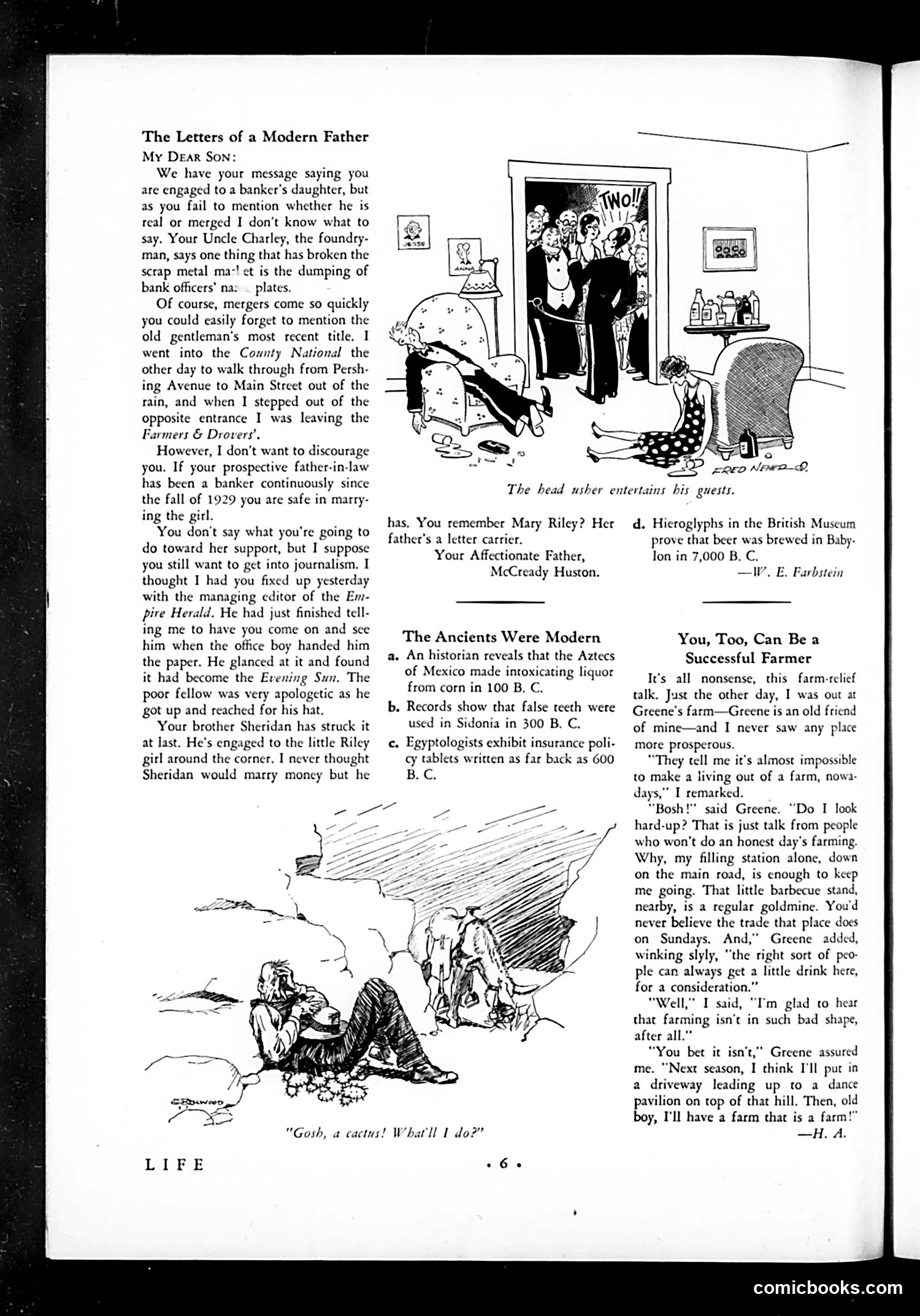 Life — June 26, 1931 — page 8: Life, 1931-06-26