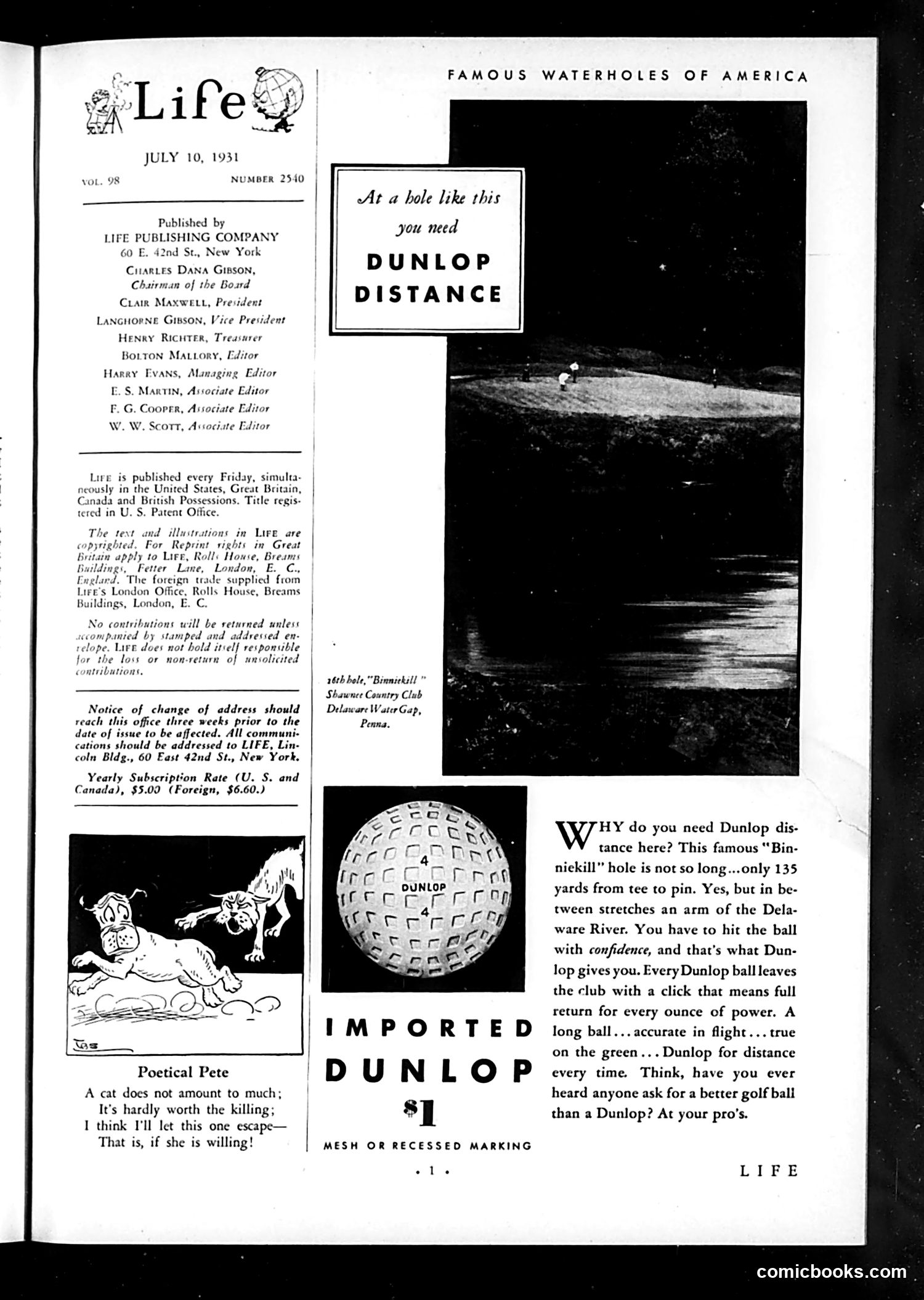 Life — July 10, 1931 — page 3: Life, 1931-07-10