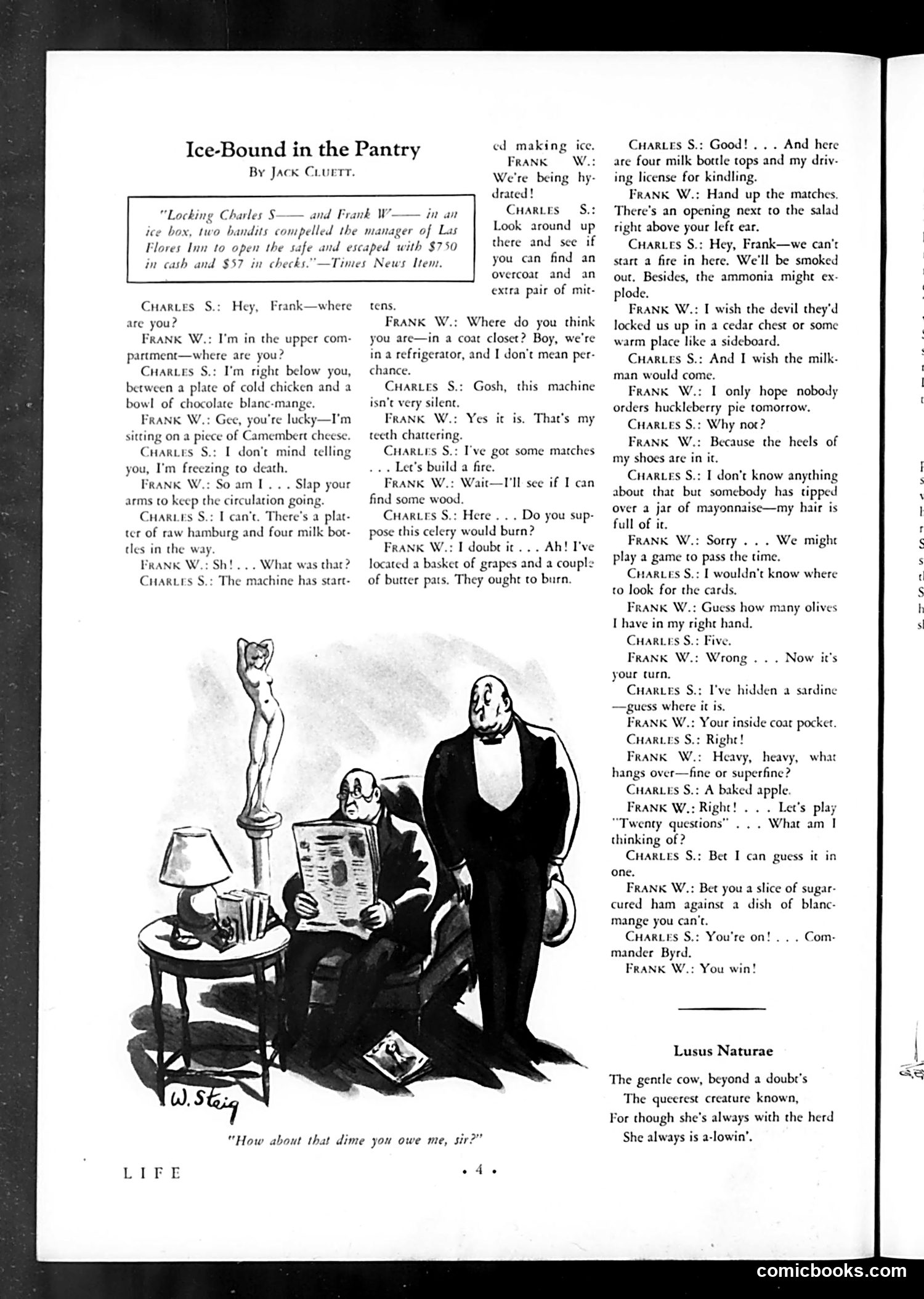 Life — August 7, 1931 — page 6: Life, 1931-08-07