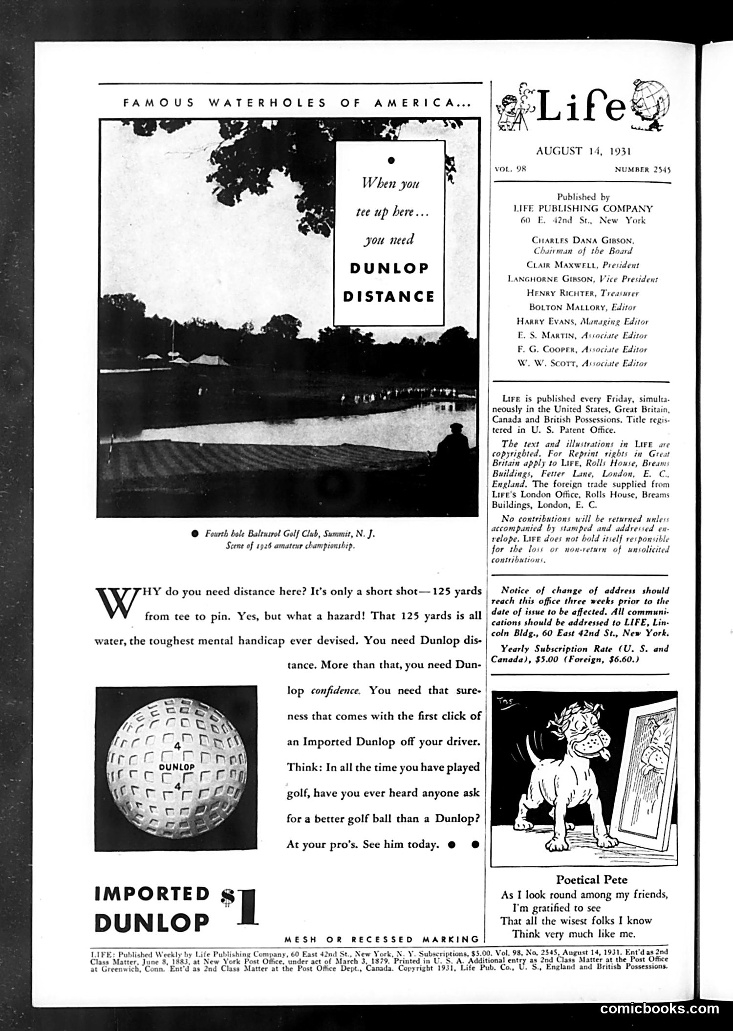 Life — August 14, 1931 — page 4: Life, 1931-08-14