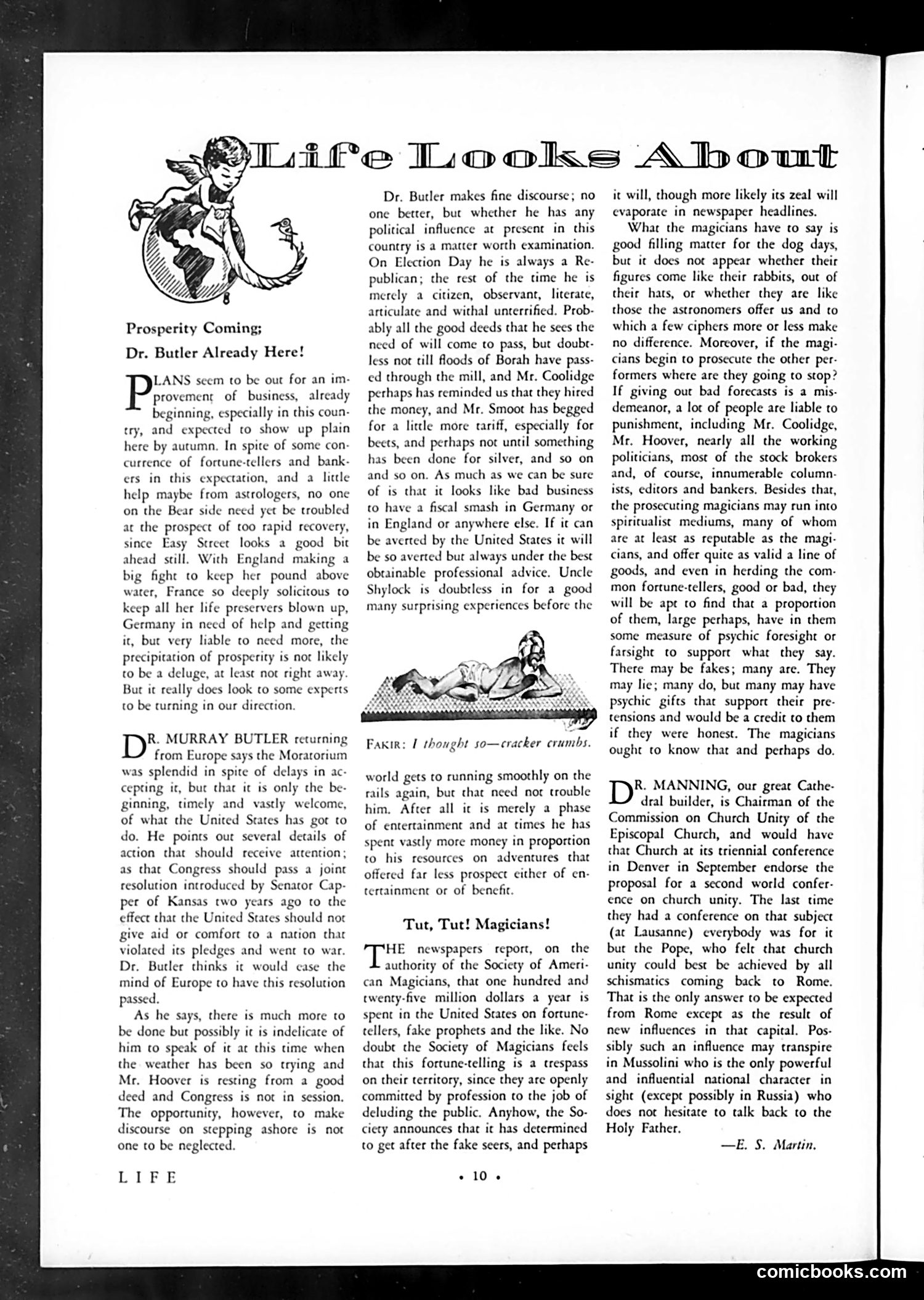 Life — August 14, 1931 — page 12: Life, 1931-08-14