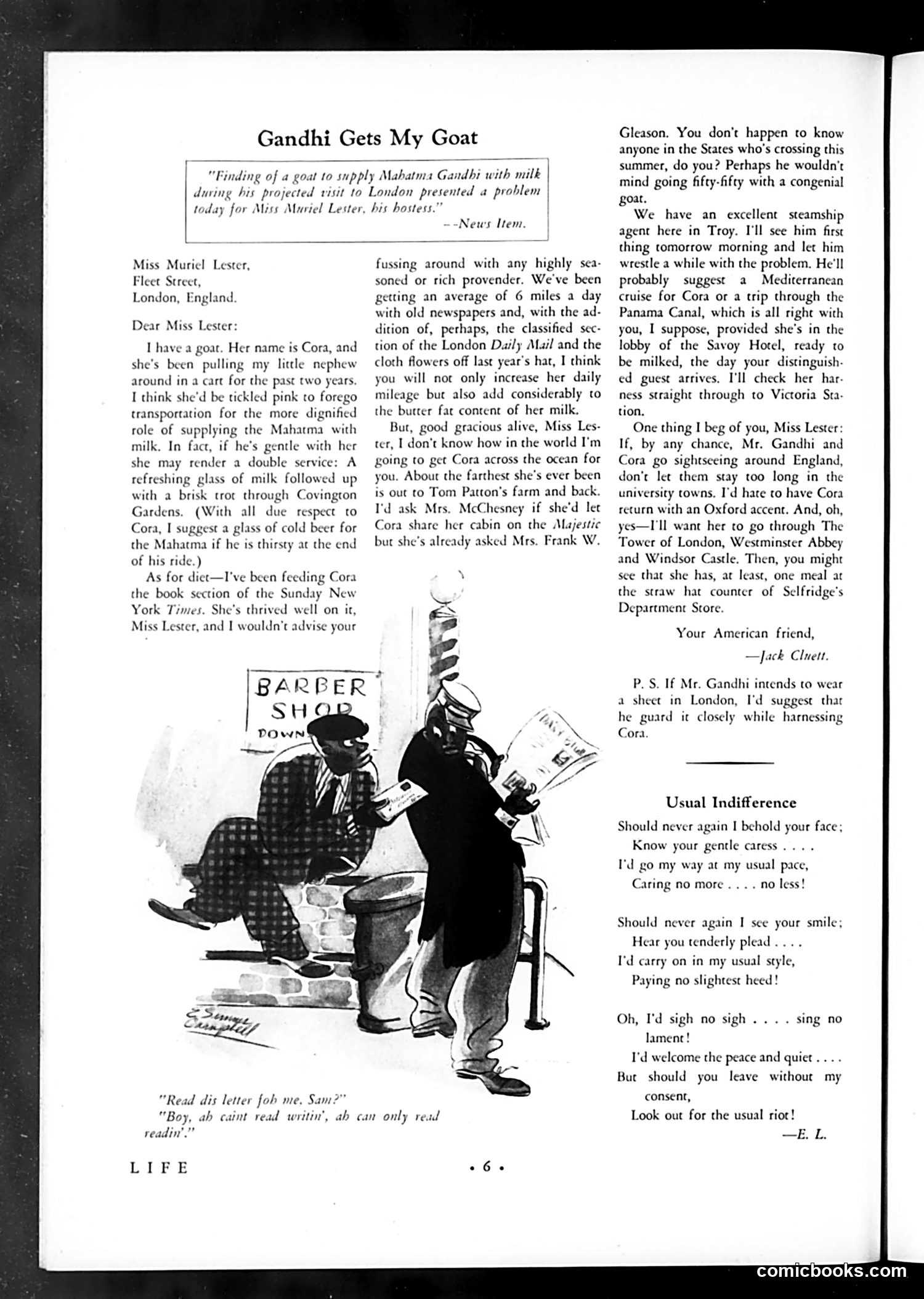 Life — August 21, 1931 — page 8: Life, 1931-08-21