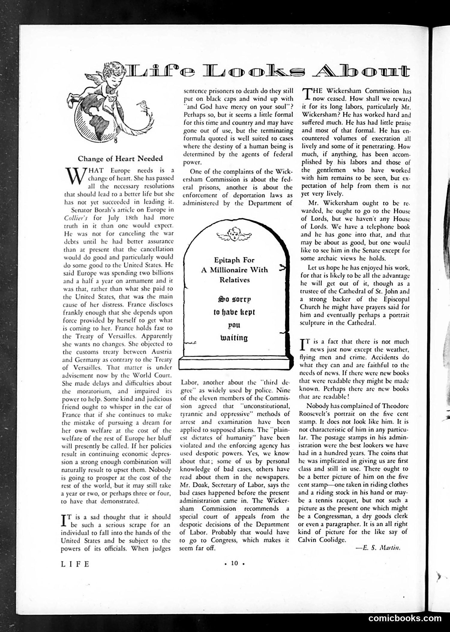 Life — August 28, 1931 — page 12: Life, 1931-08-28