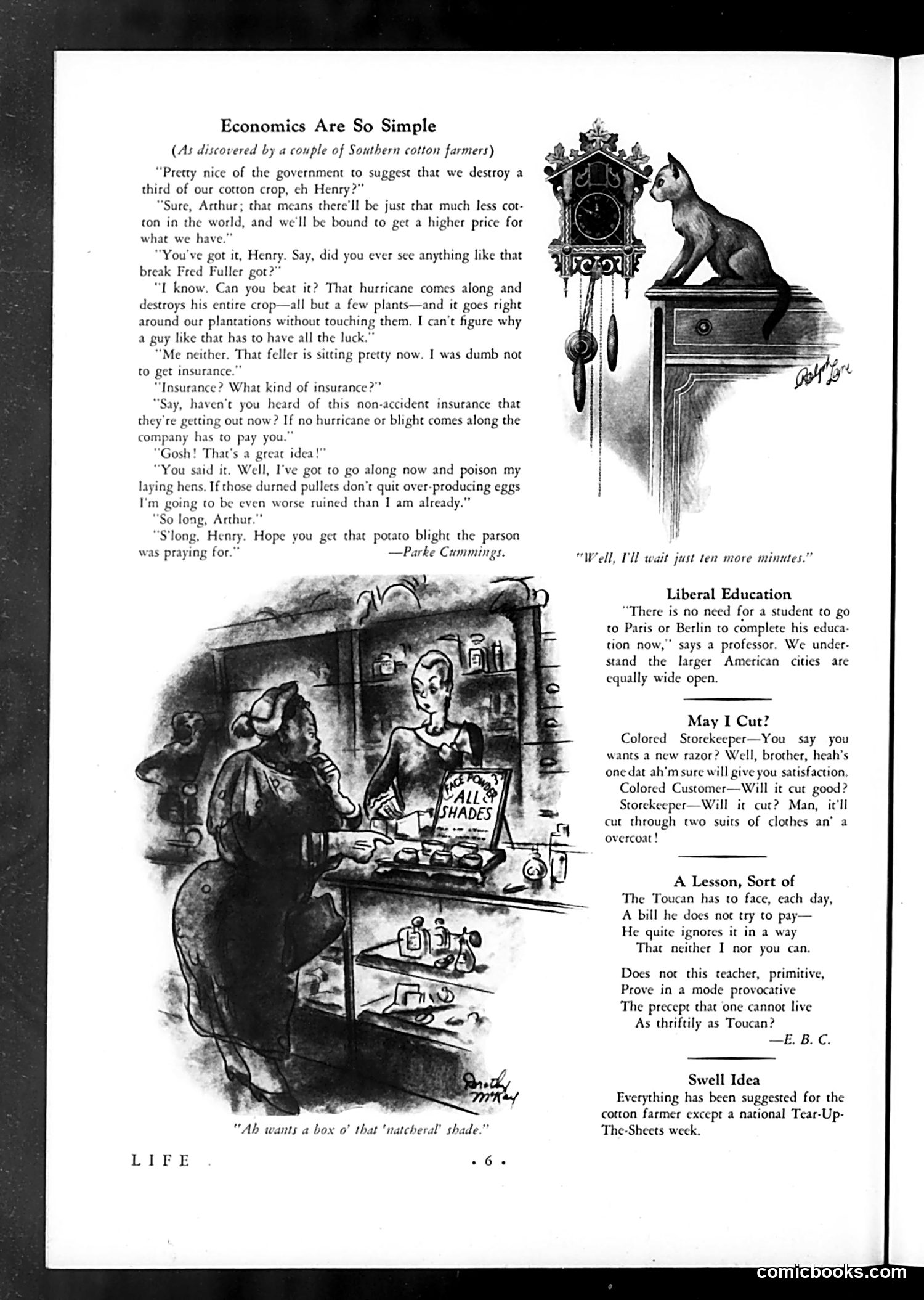 Life — September 4, 1931 — page 8: Life, 1931-09-04