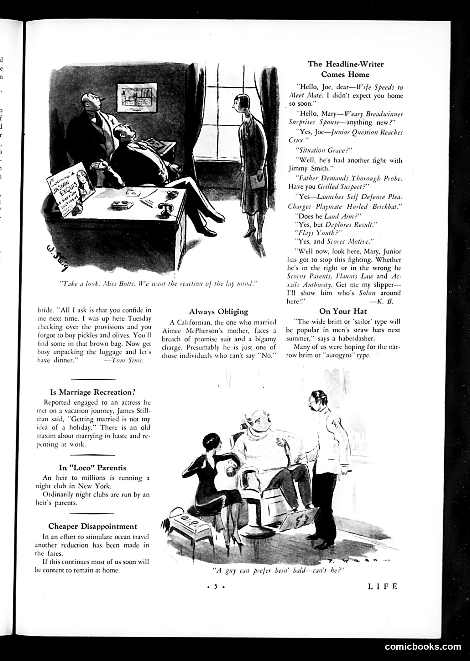 Life — September 11, 1931 — page 7: Life, 1931-09-11