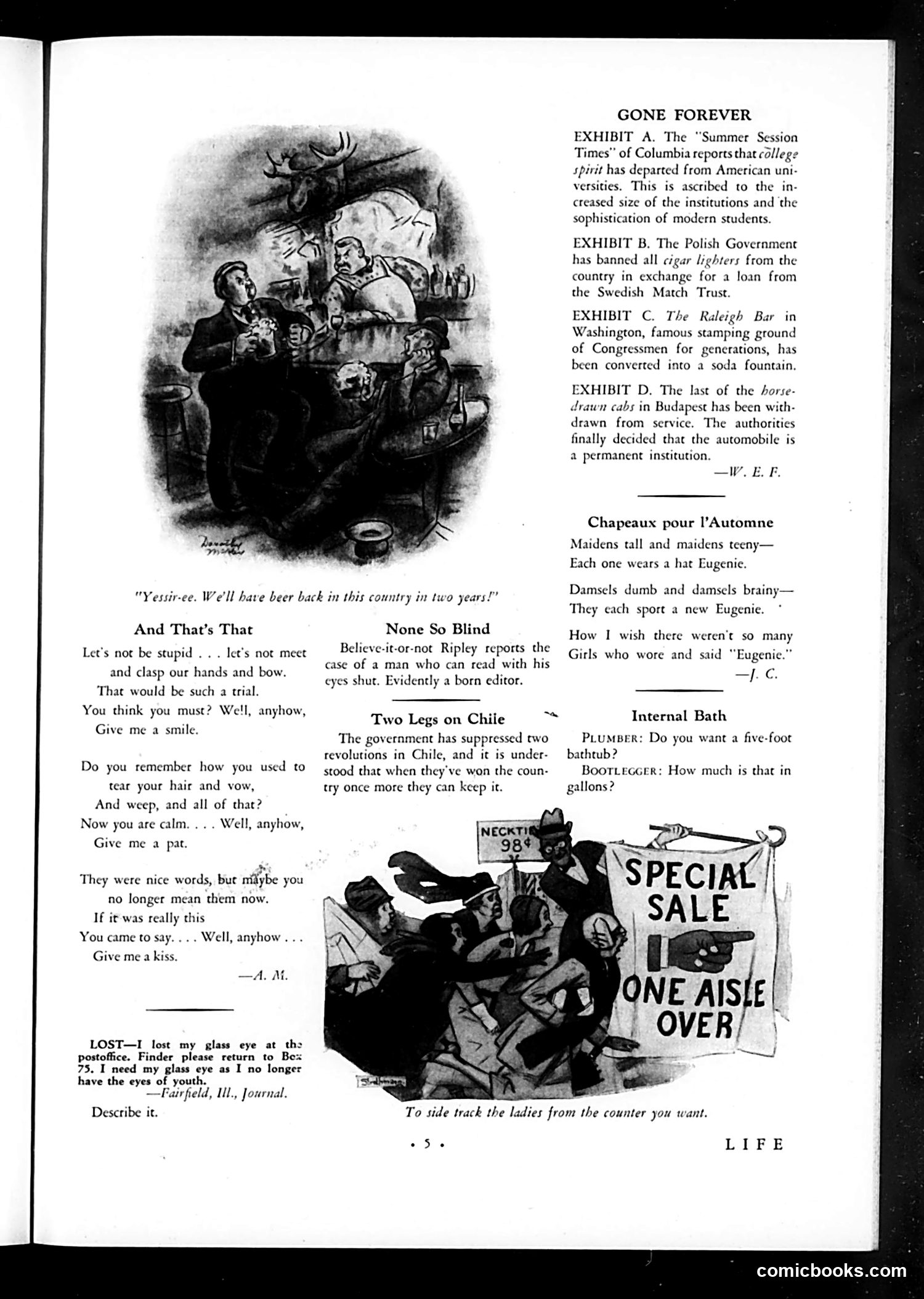 Life — October 2, 1931 — page 7: Life, 1931-10-02