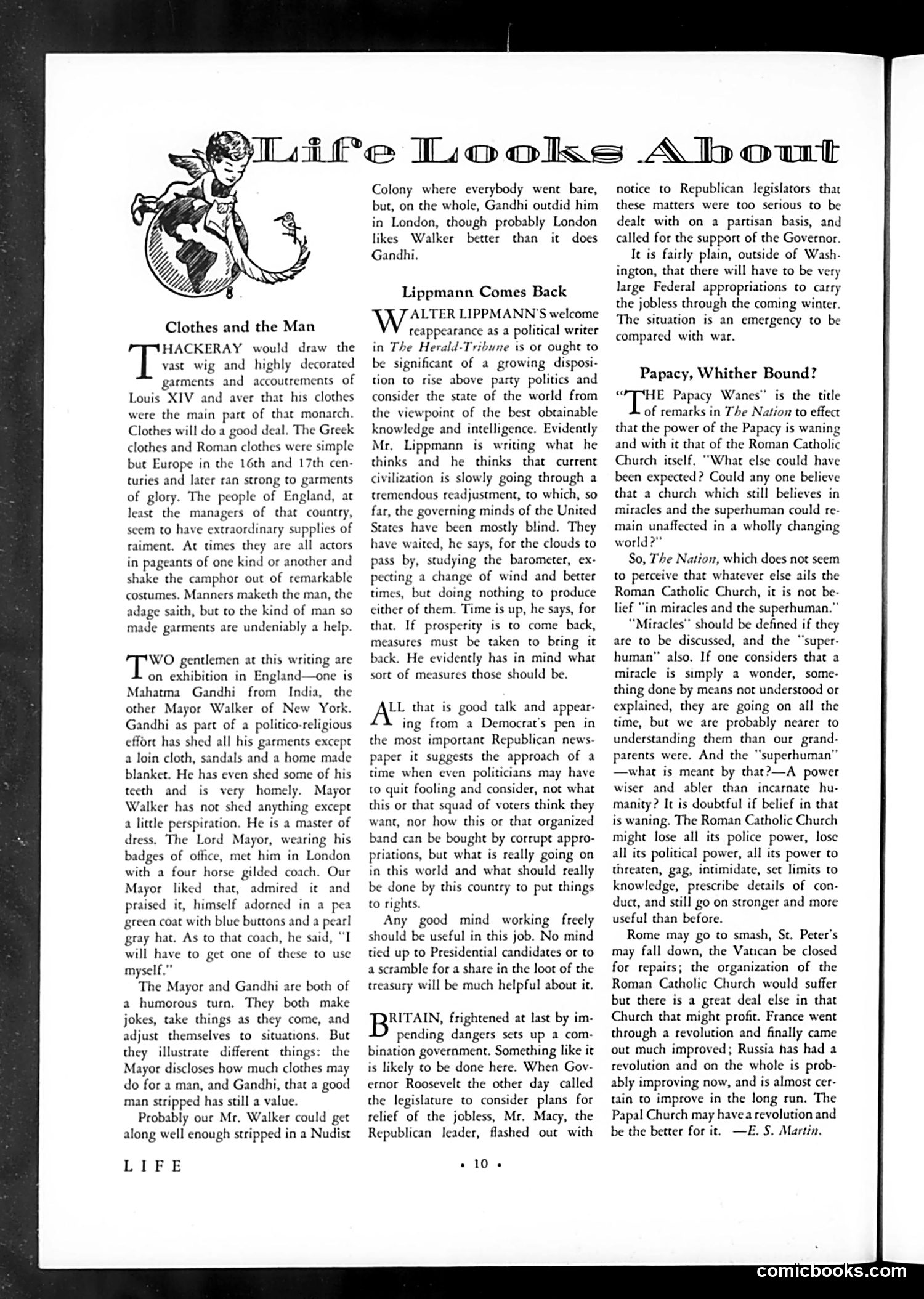Life — October 2, 1931 — page 12: Life, 1931-10-02