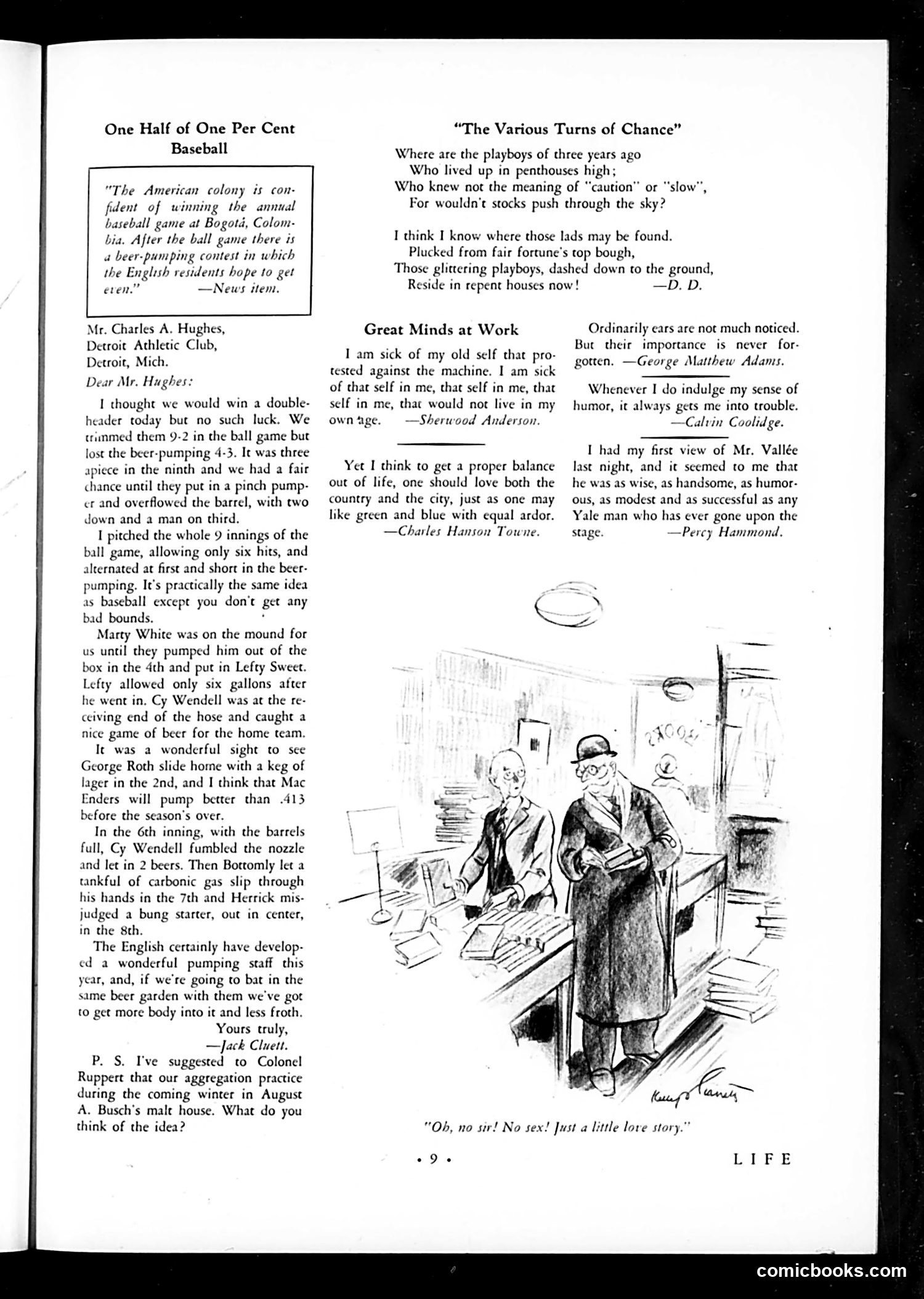 Life — October 9, 1931 — page 11: Life, 1931-10-09