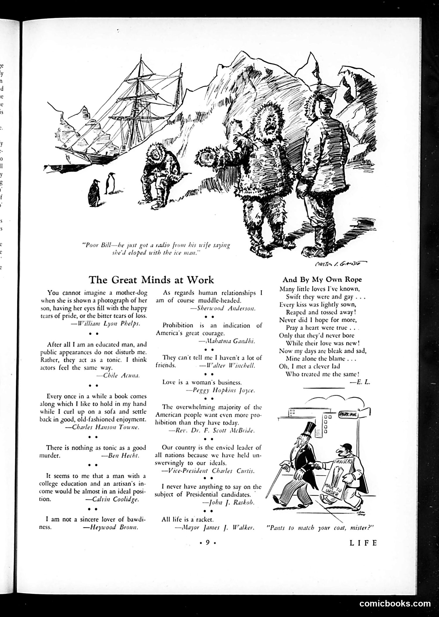 Life — October 23, 1931 — page 11: Life, 1931-10-23