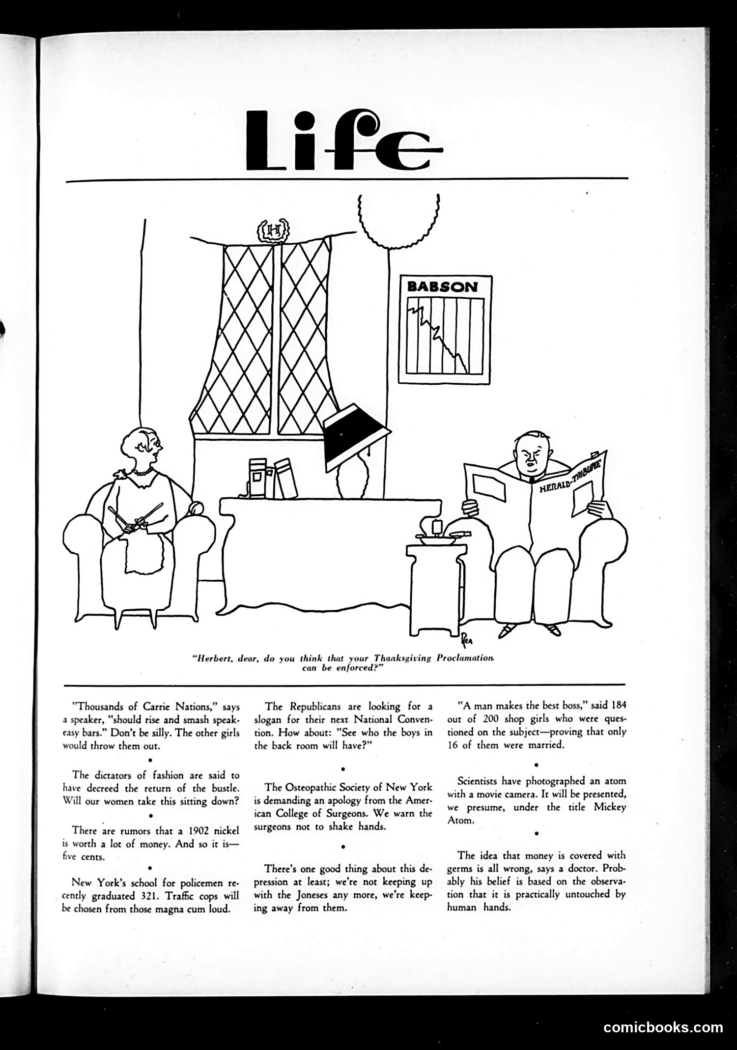 Life — November 13, 1931 — page 5: Life, 1931-11-13