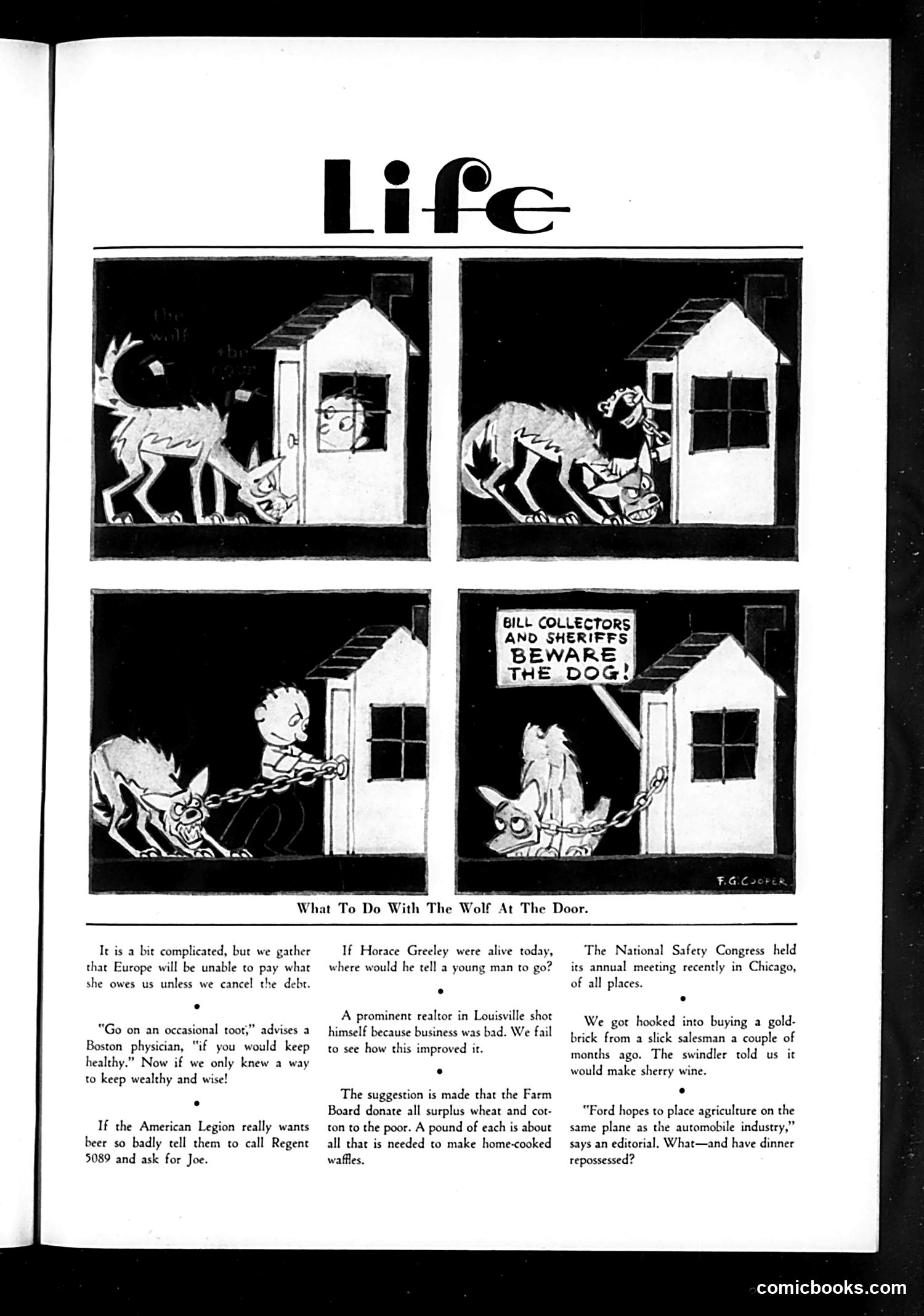 Life — November 20, 1931 — page 5: Life, 1931-11-20