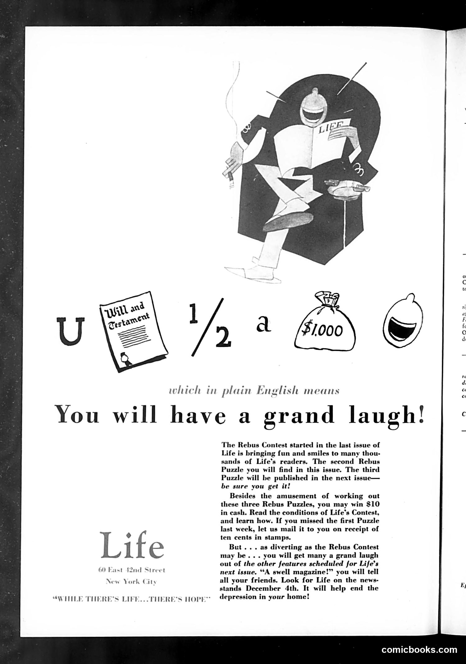 Life — November 27, 1931 — page 2: Life, 1931-11-27