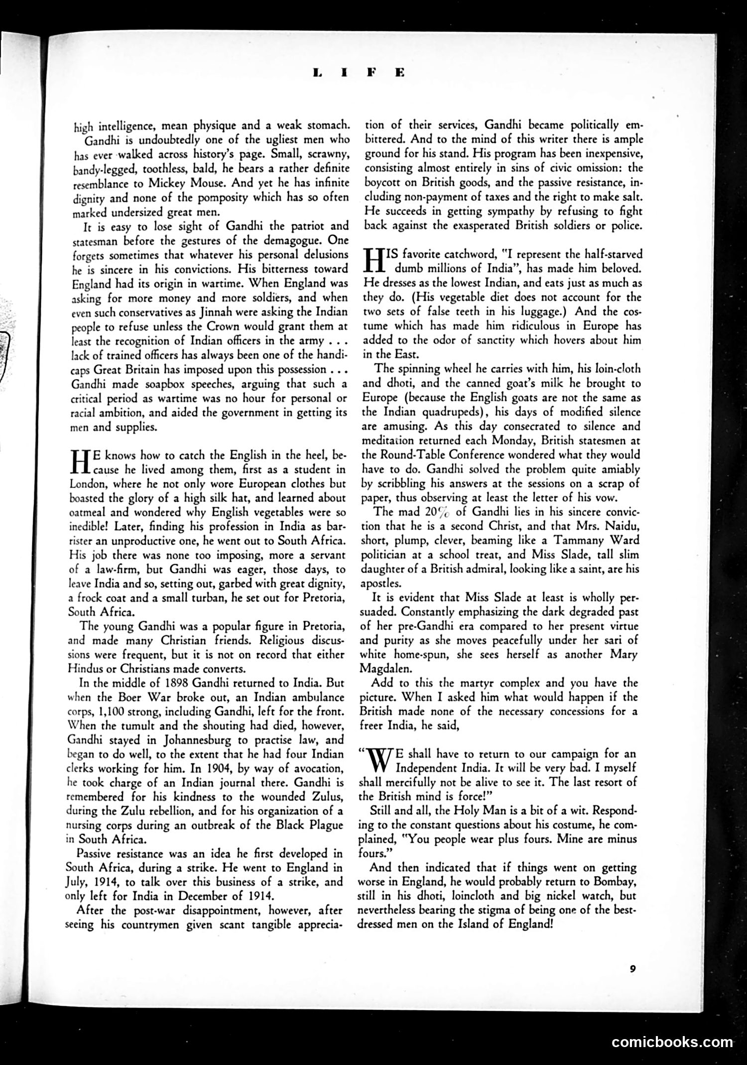 Life — December 1931 — page 11: Life, 1931-12