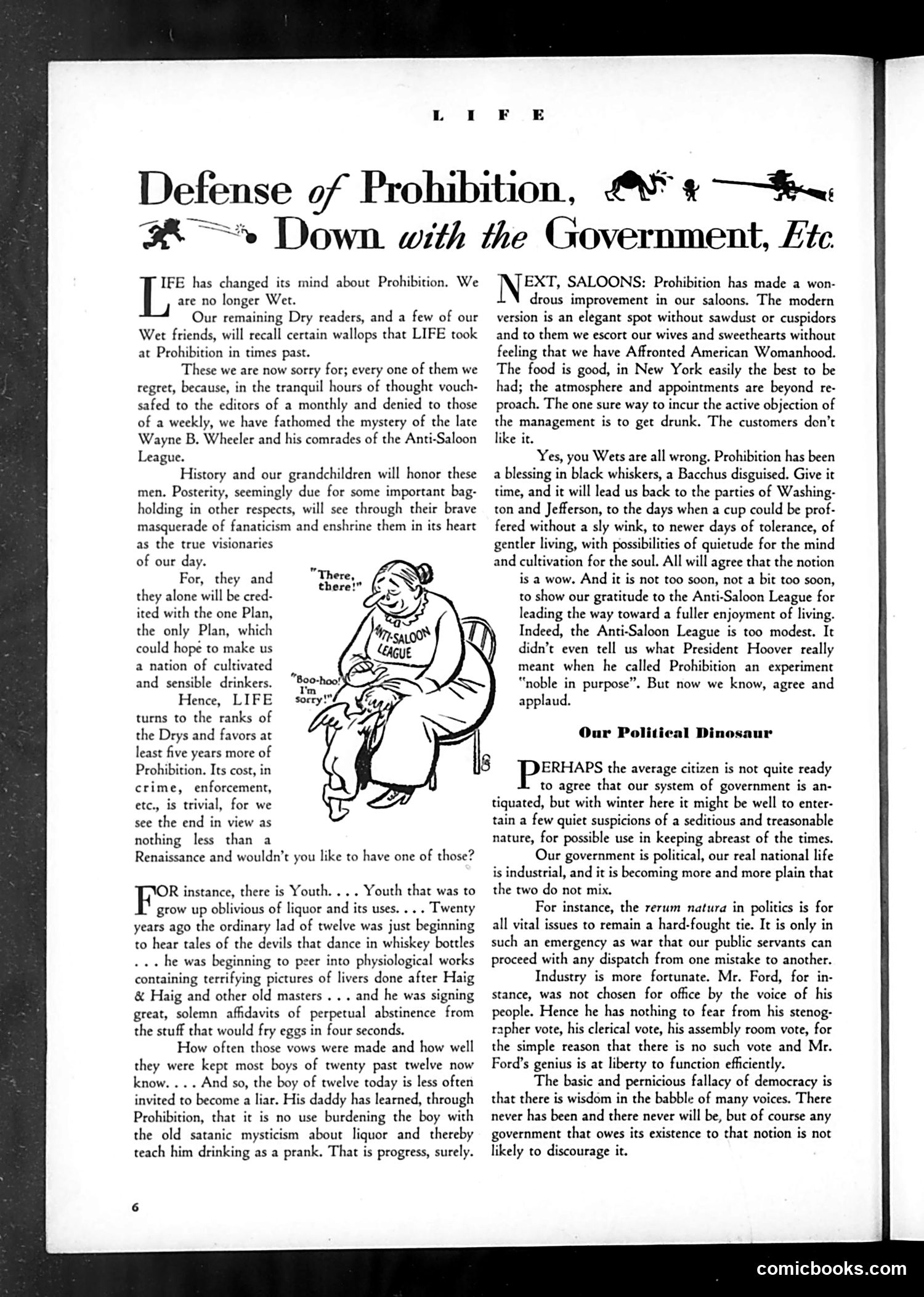 Life — January 1932 — page 8: Life, 1932-01