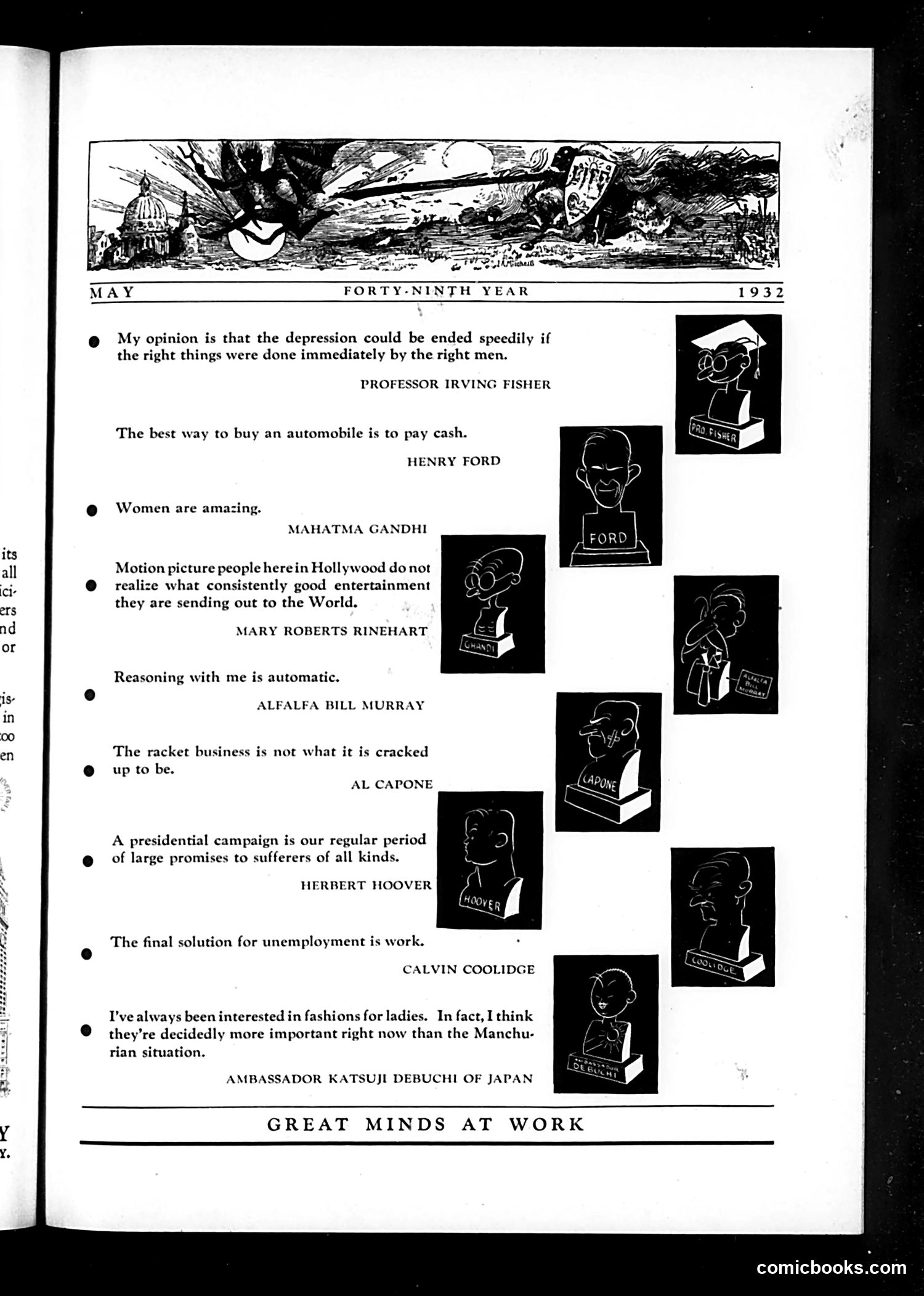 Life — May 1932 — page 7: Life, 1932-05