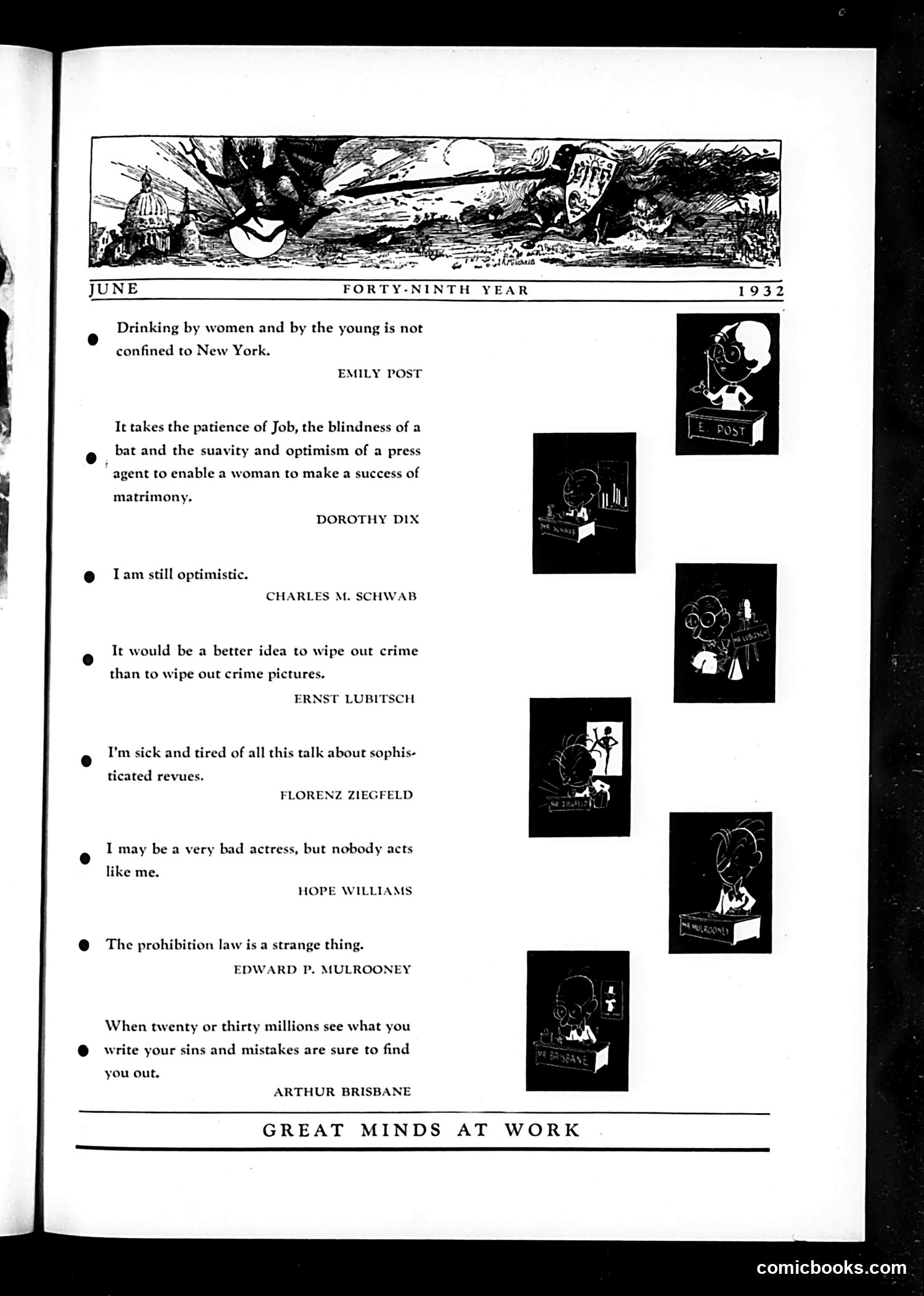 Life — June 1932 — page 7: Life, 1932-06