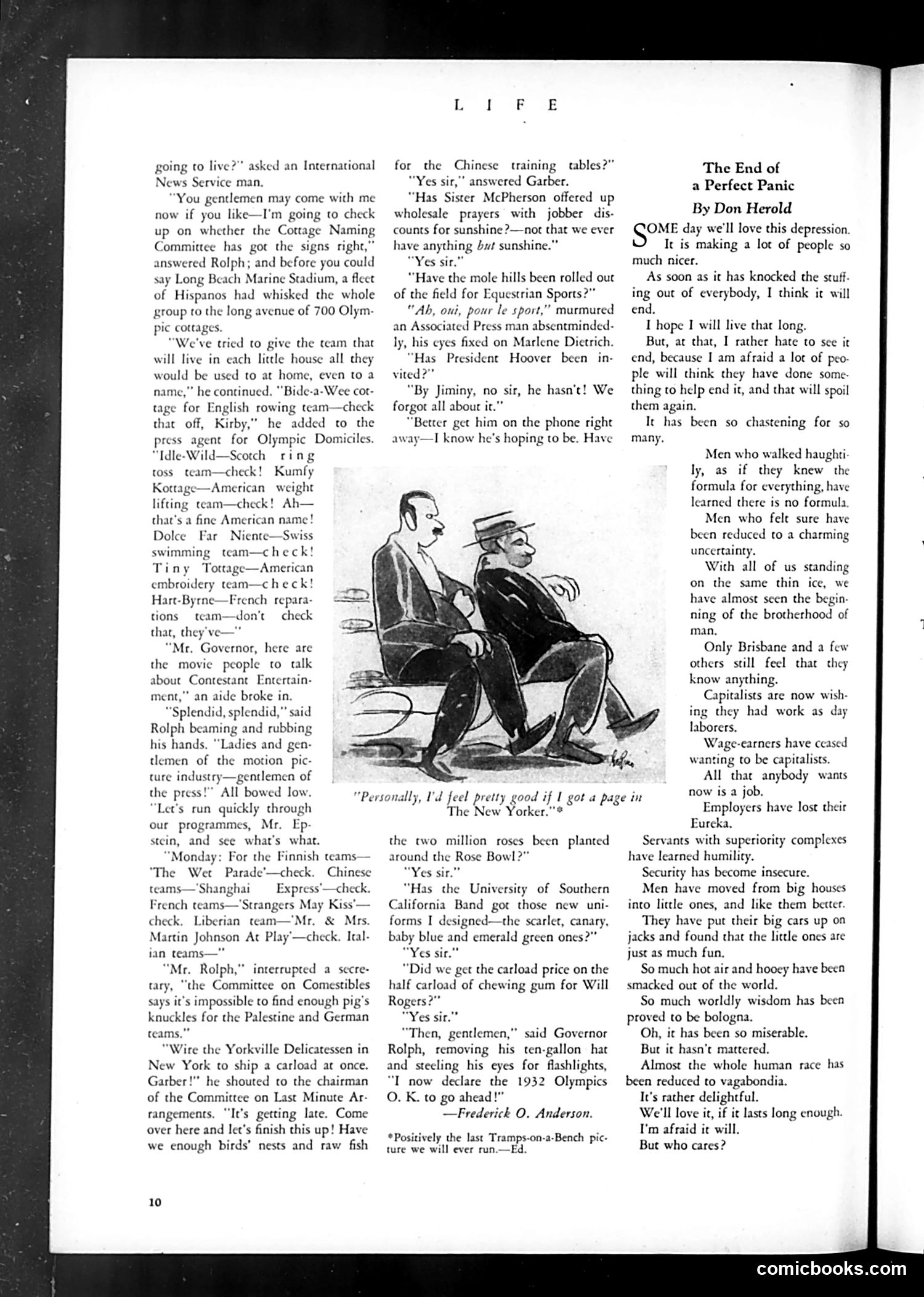 Life — July 1932 — page 12: Life, 1932-07