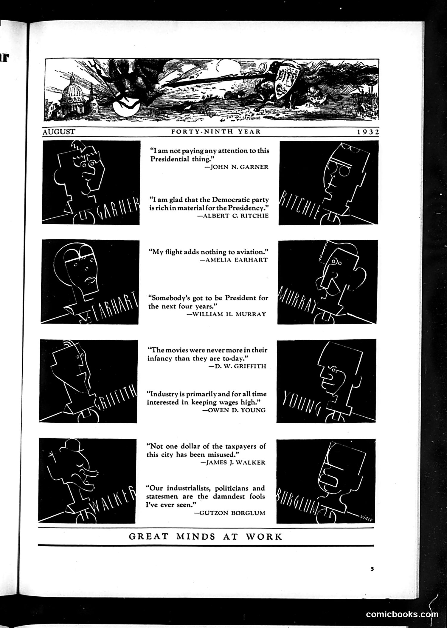 Life — August 1932 — page 7: Life, 1932-08