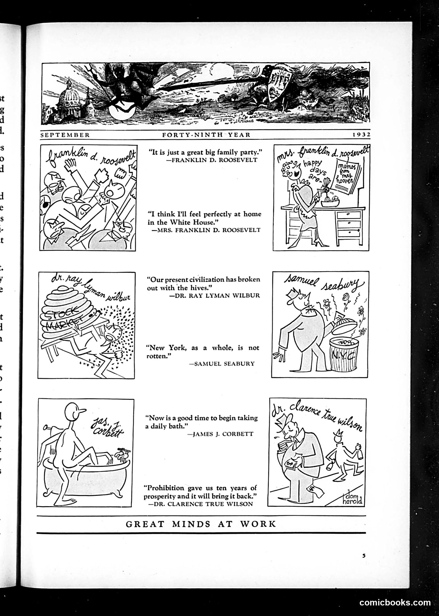 Life — September 1932 — page 7: Life, 1932-09