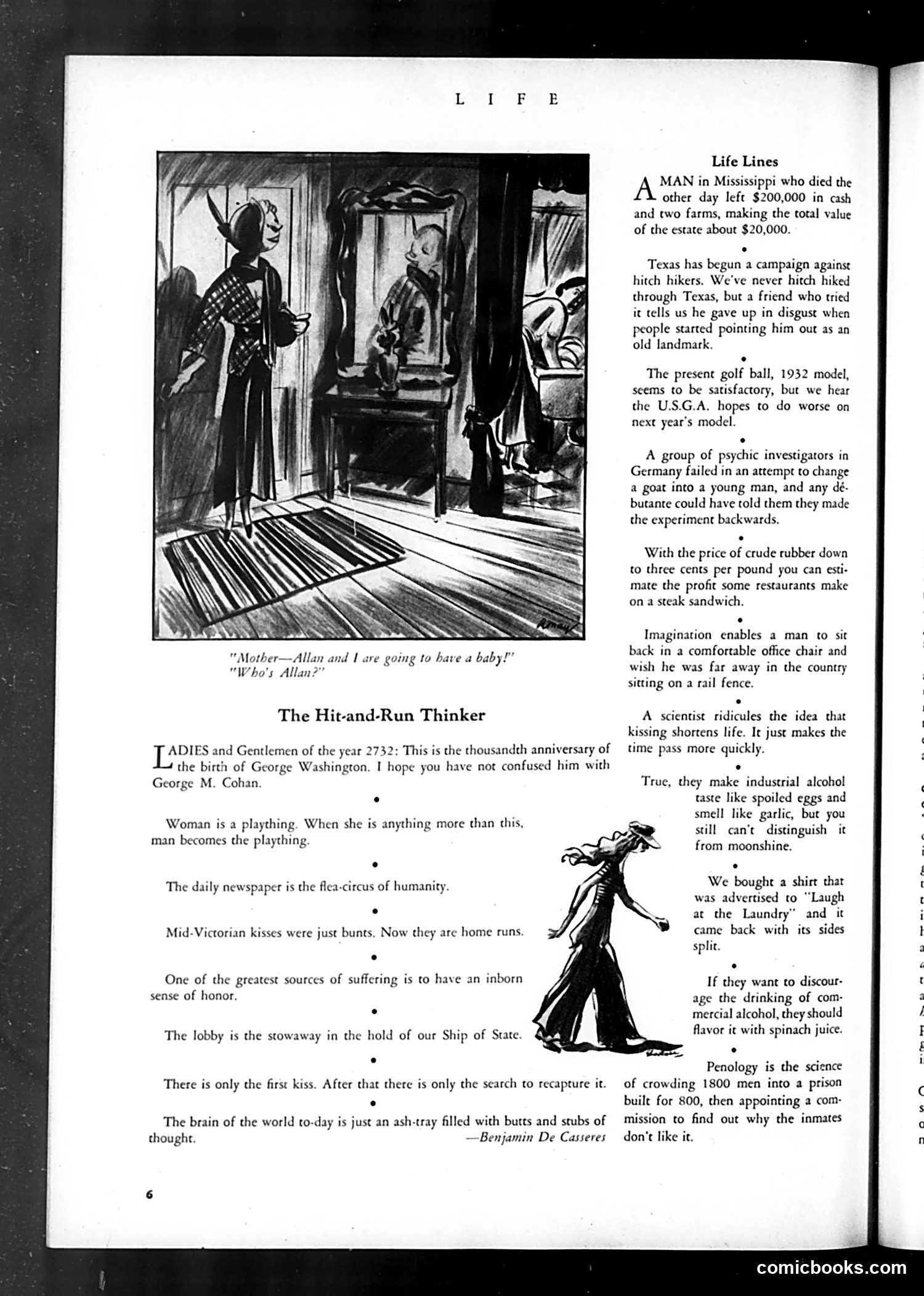 Life — September 1932 — page 8: Life, 1932-09