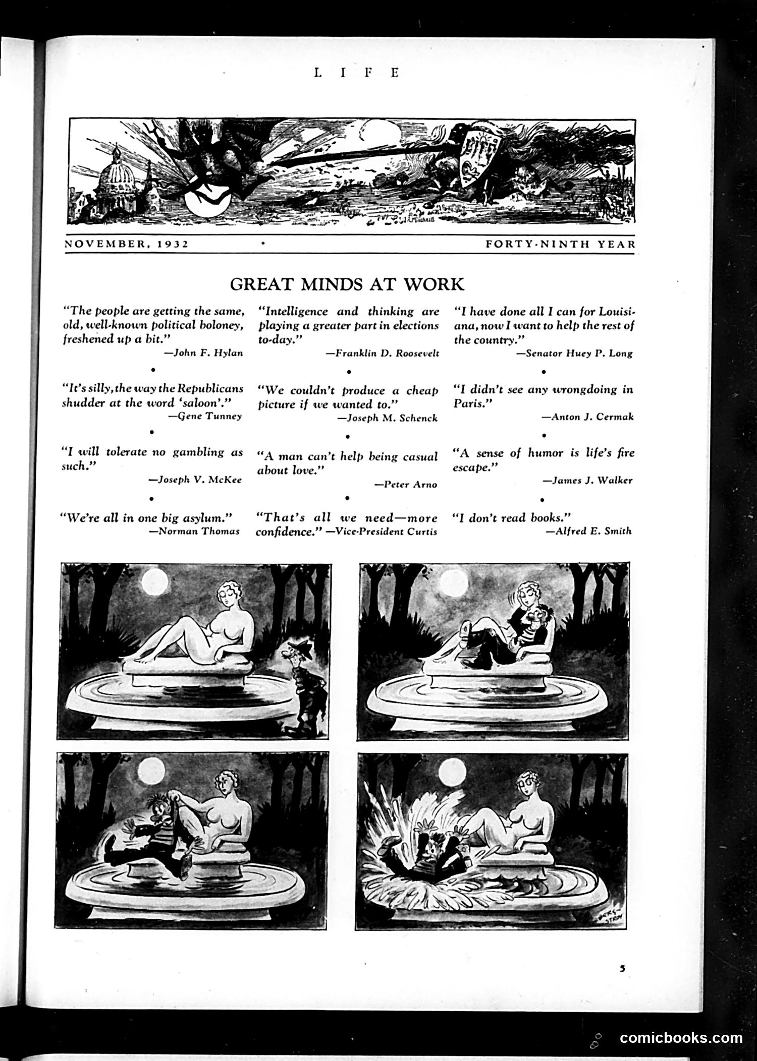 Life — November 1932 — page 7: Life, 1932-11