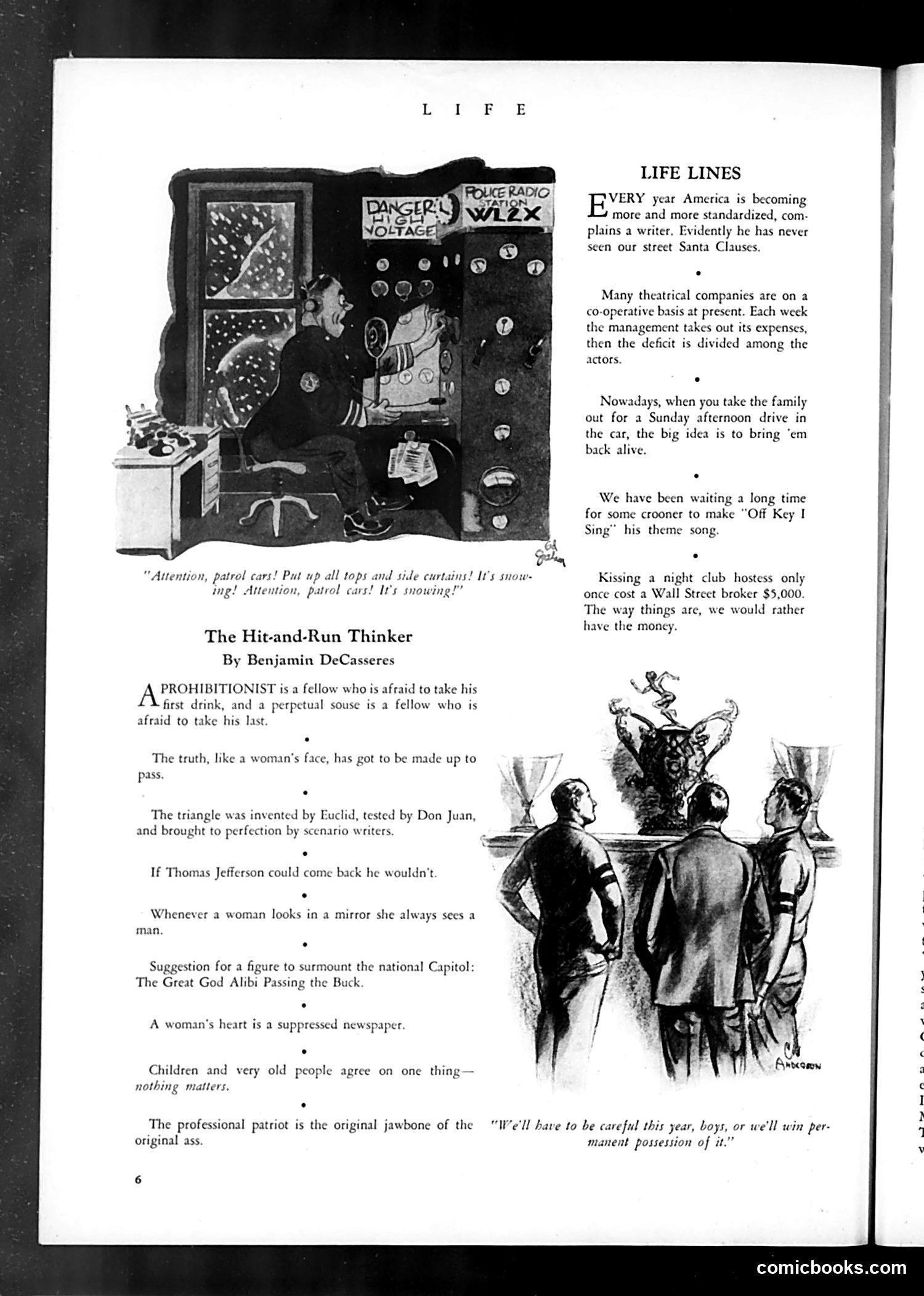 Life — December 1932 — page 8: Life, 1932-12
