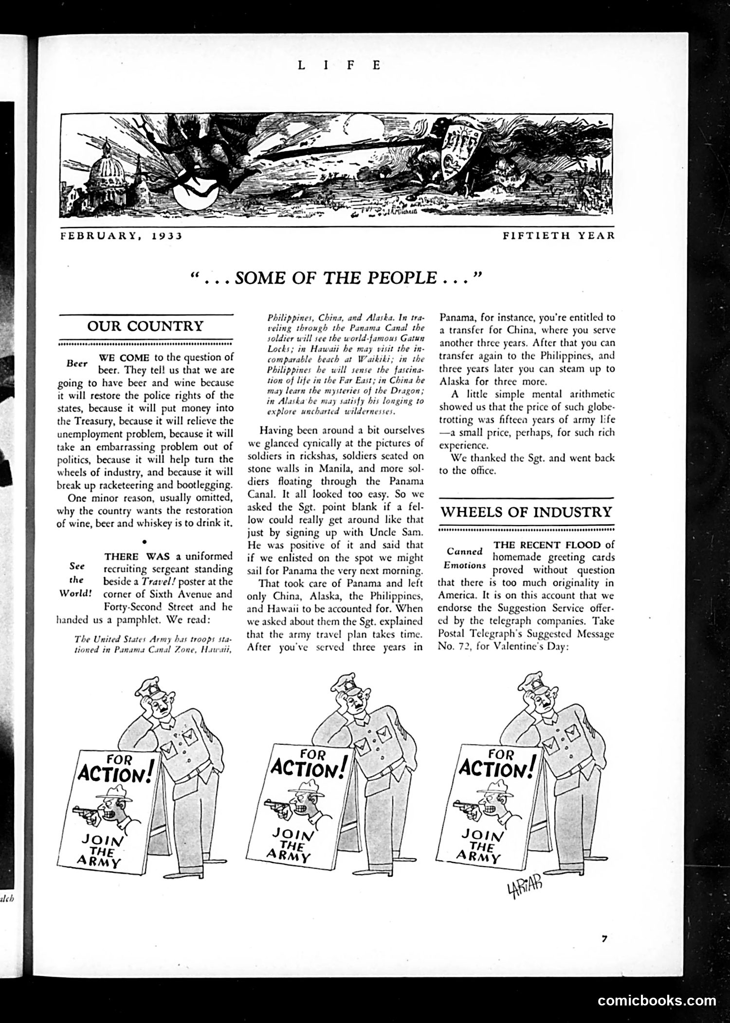 Life — February 1933 — page 11: Life, 1933-02
